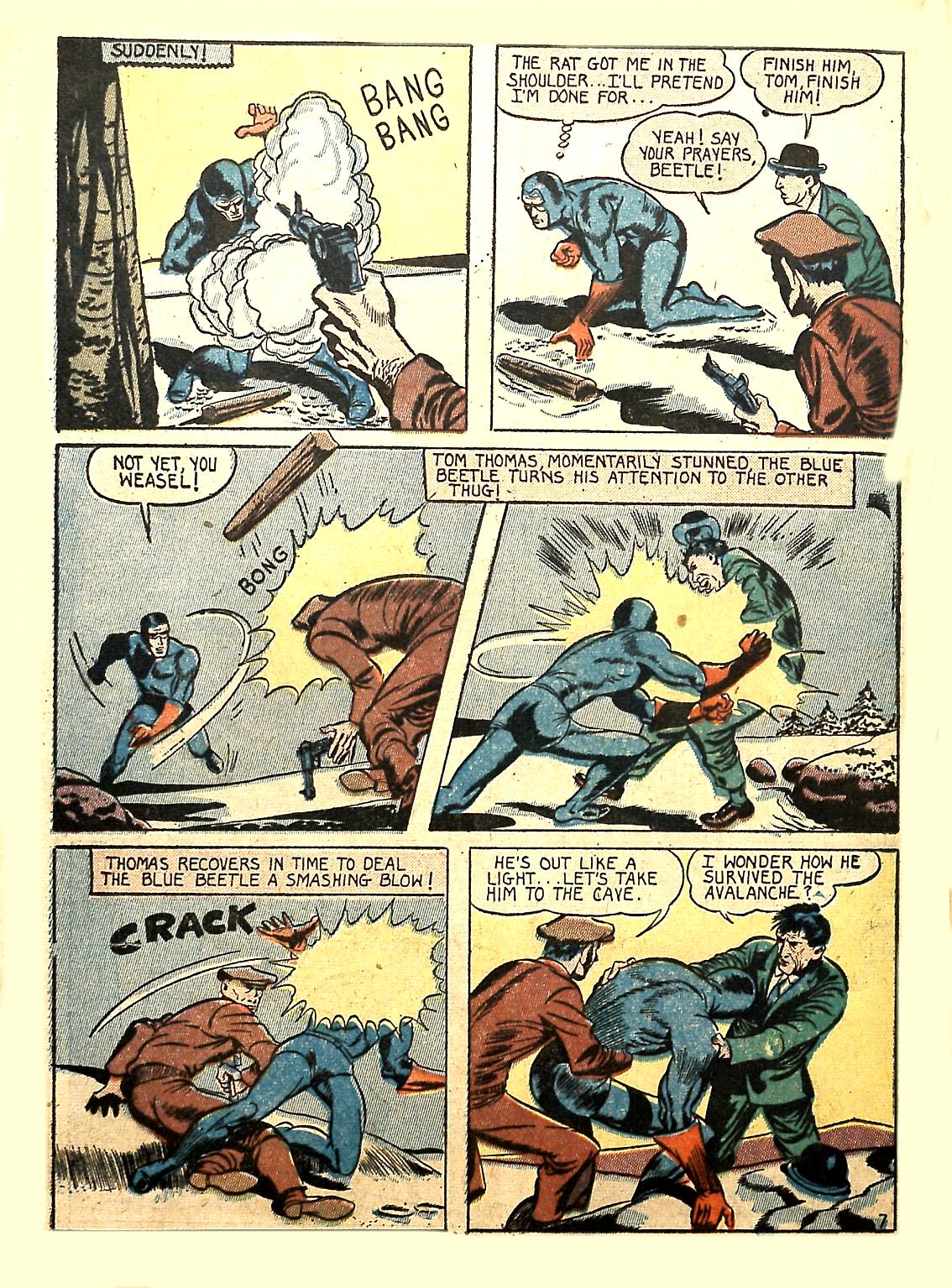 Read online The Blue Beetle comic -  Issue #28 - 58