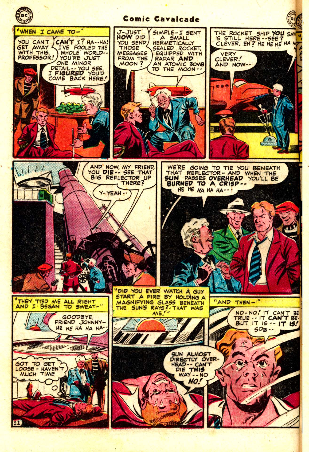 Read online Comic Cavalcade comic -  Issue #24 - 28