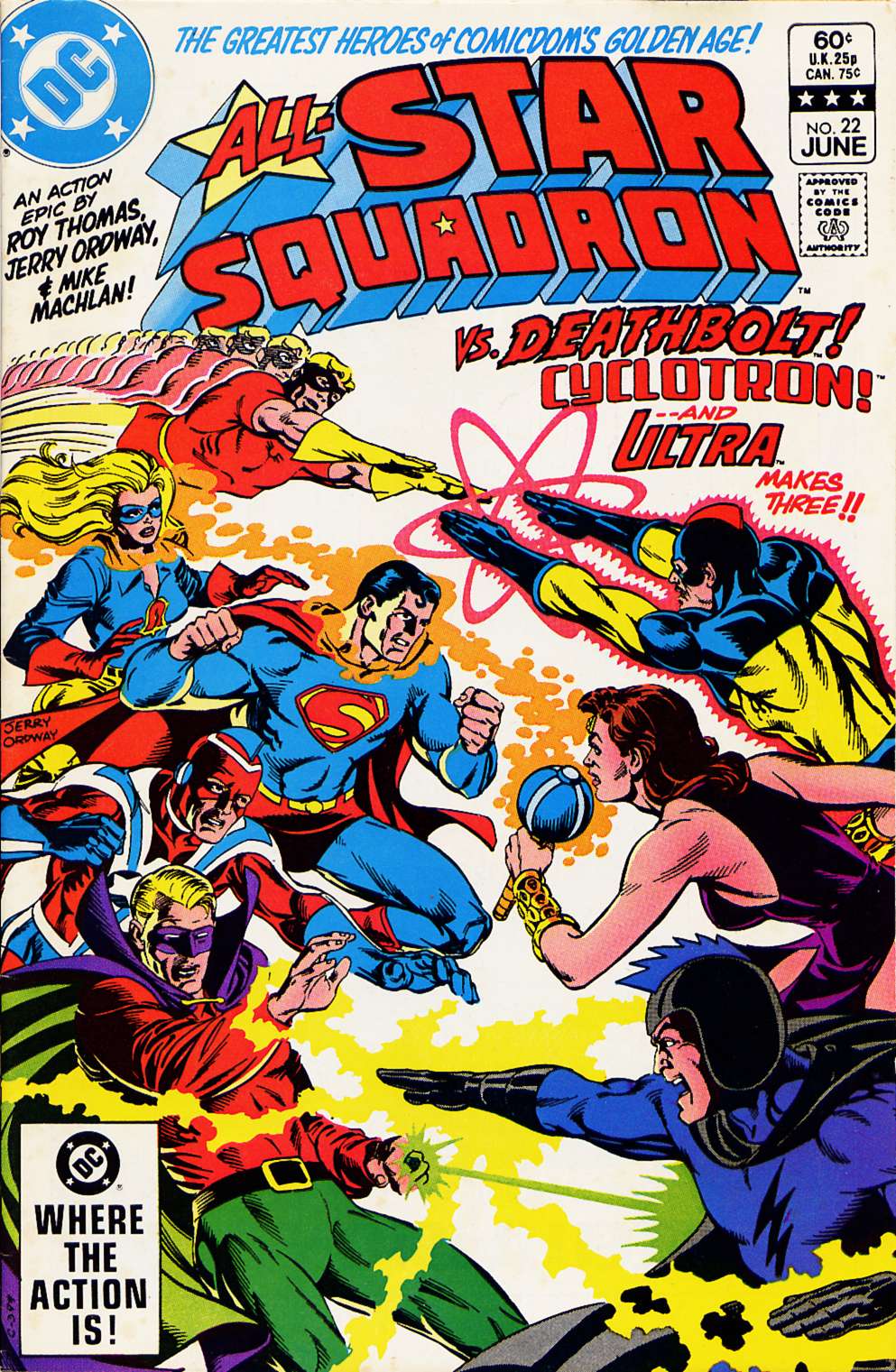 Read online All-Star Squadron comic -  Issue #22 - 1