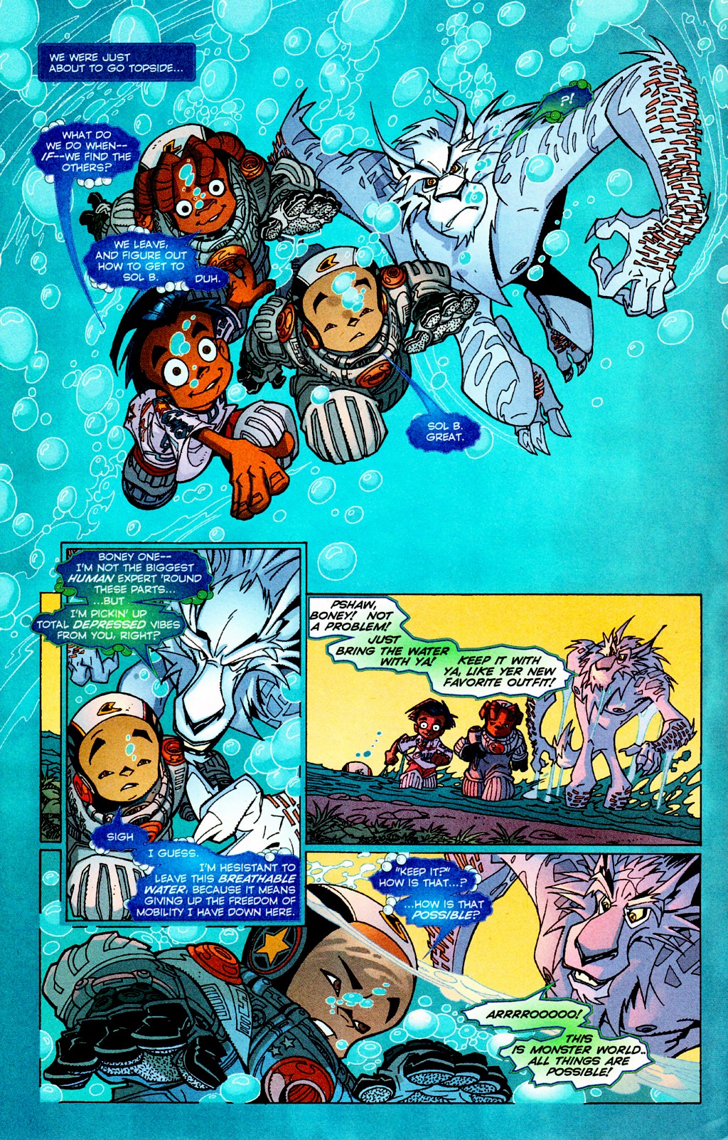 Read online Monster World (Existed) comic -  Issue #3 - 17