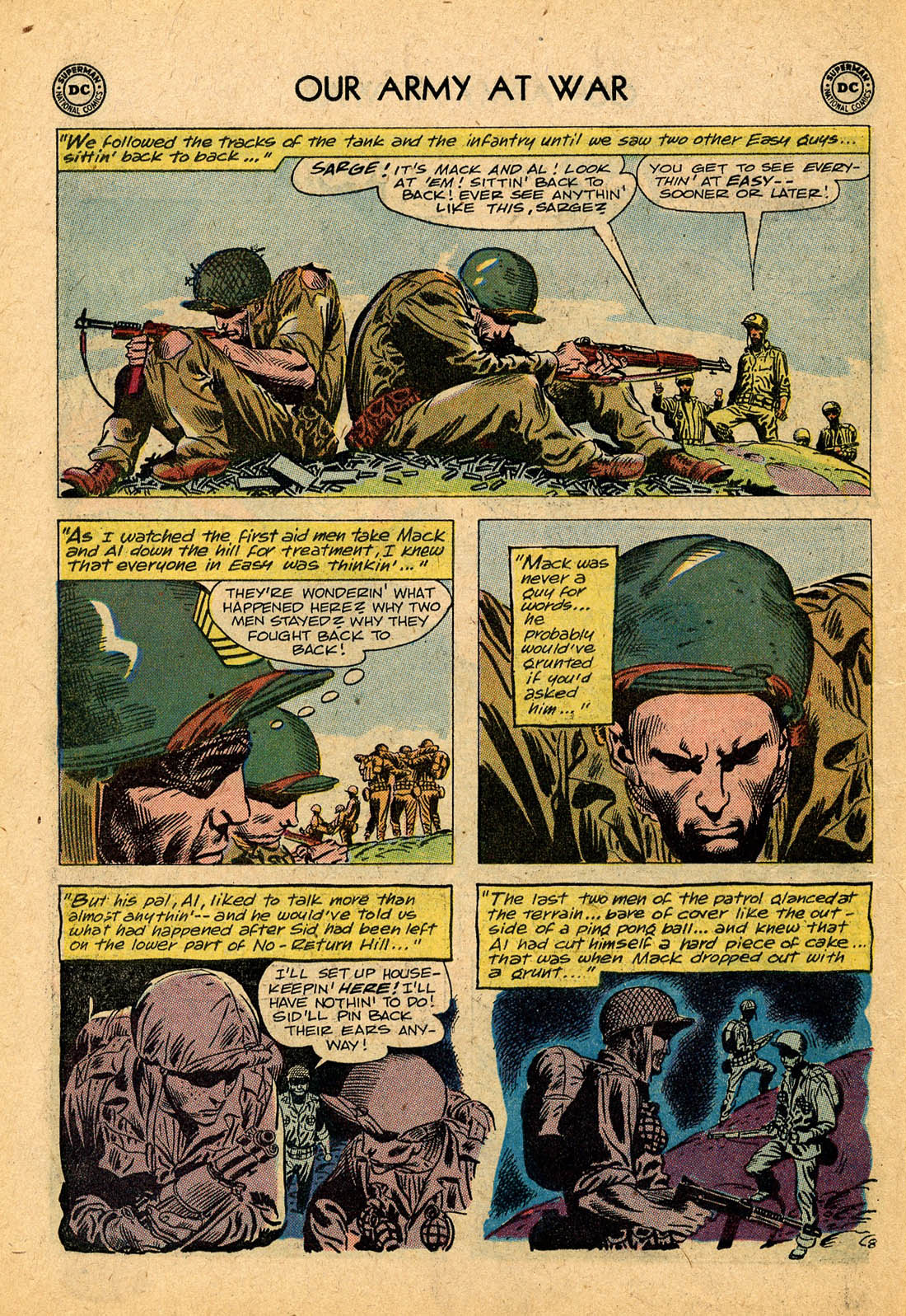 Read online Our Army at War (1952) comic -  Issue #87 - 10