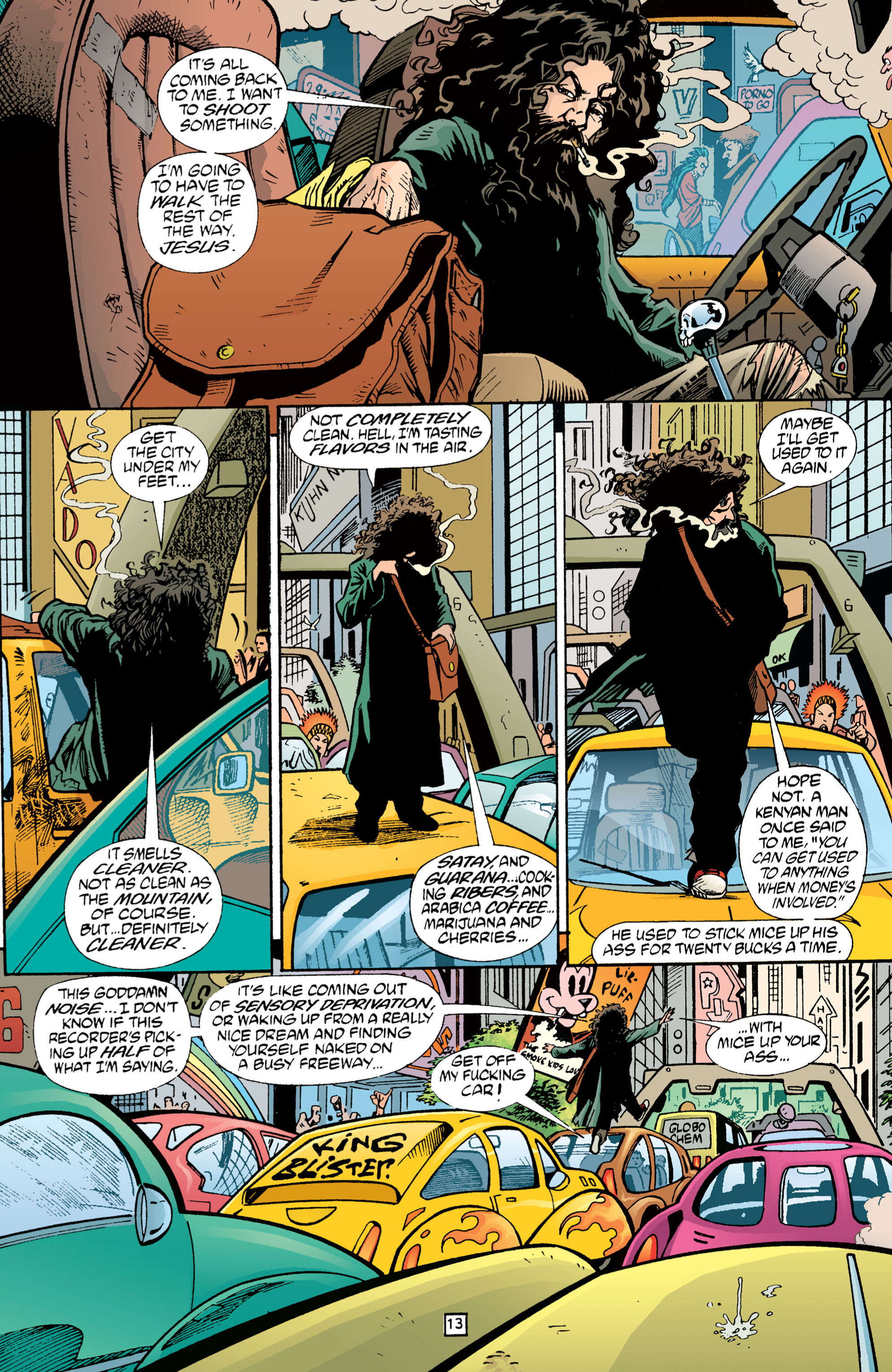 Read online Transmetropolitan comic -  Issue #1 - 14