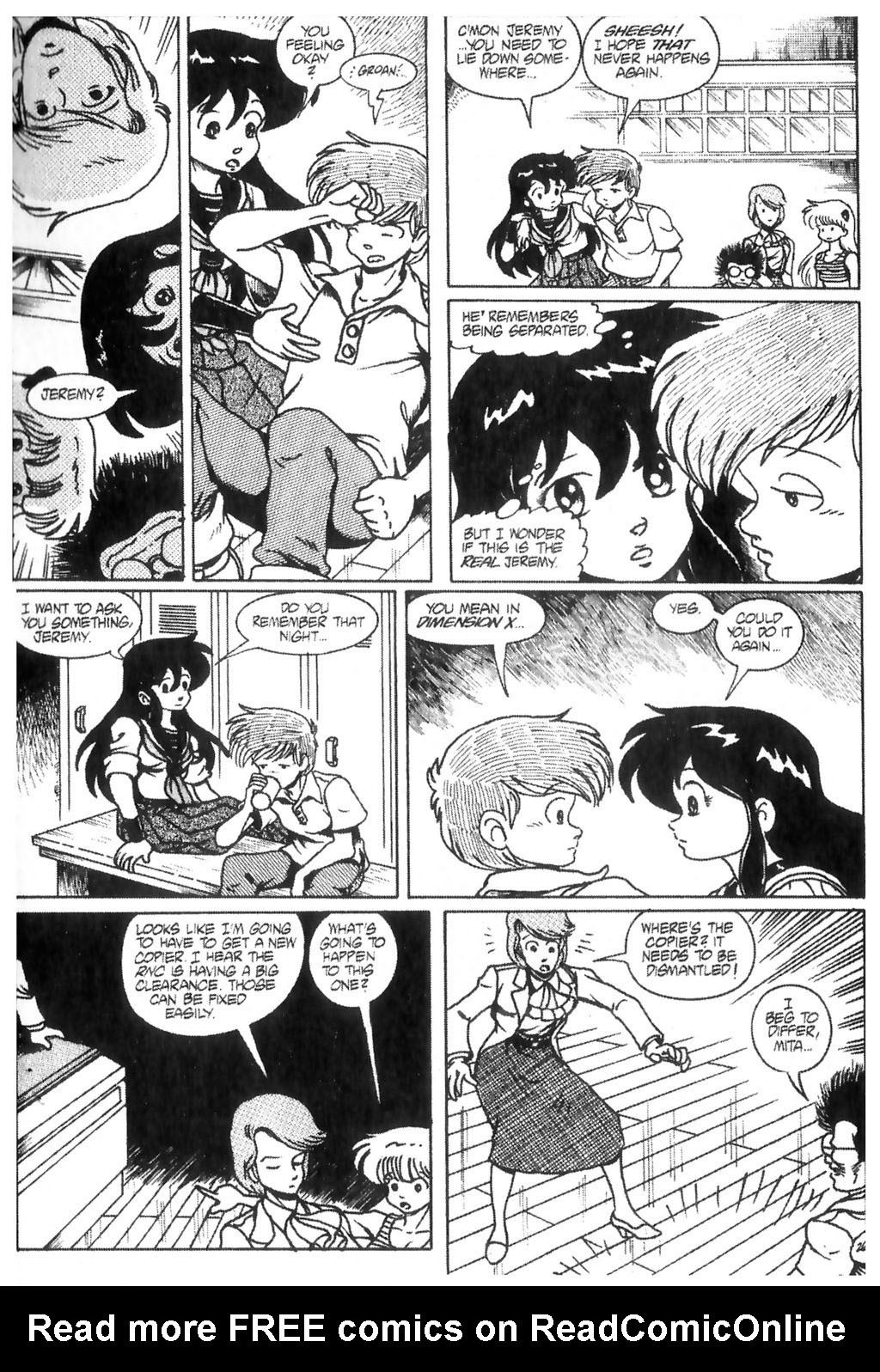 Read online Ninja High School (1986) comic -  Issue #21 - 27