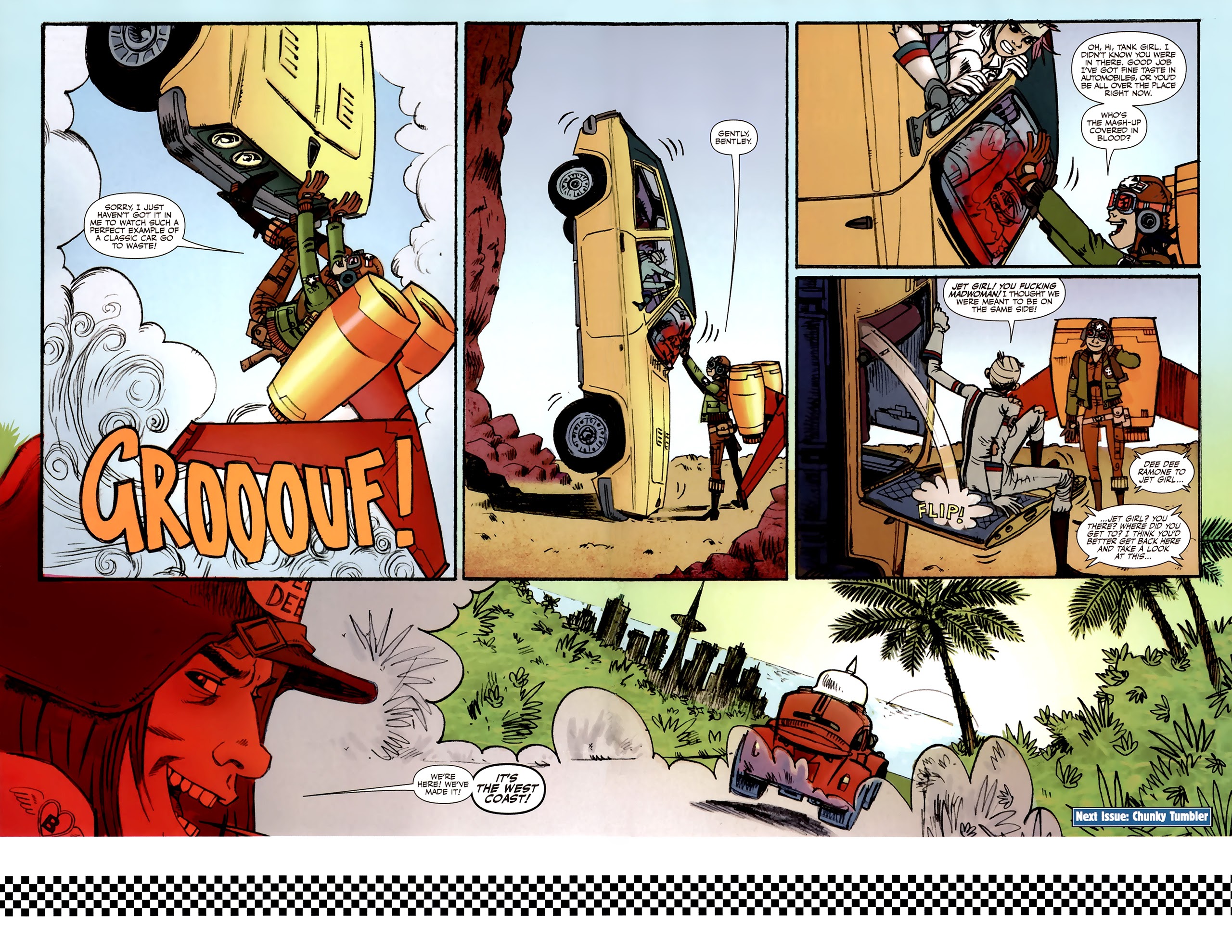 Read online Tank Girl: Skidmarks comic -  Issue #2 - 25