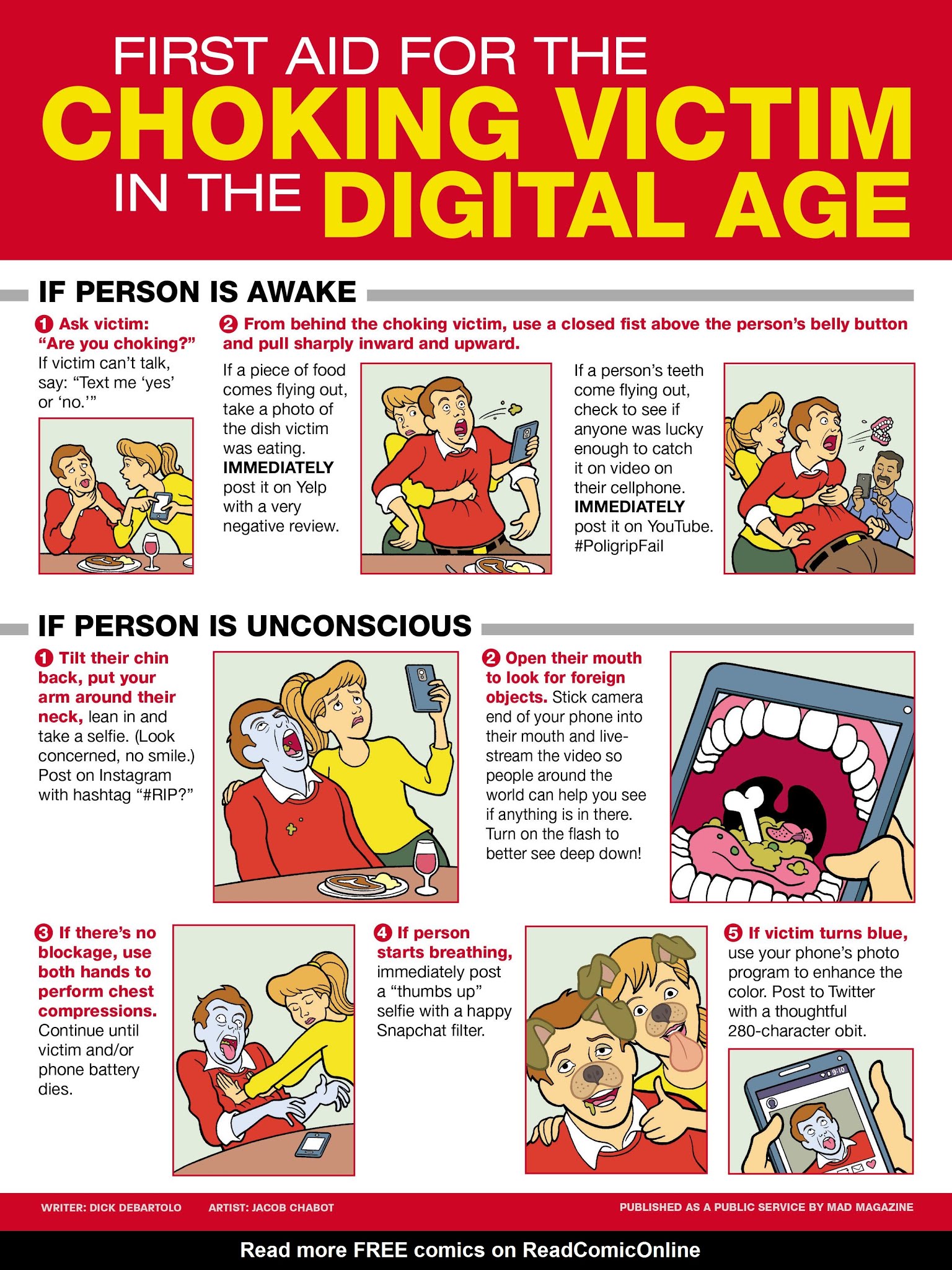 Read online MAD comic -  Issue #550 - 13