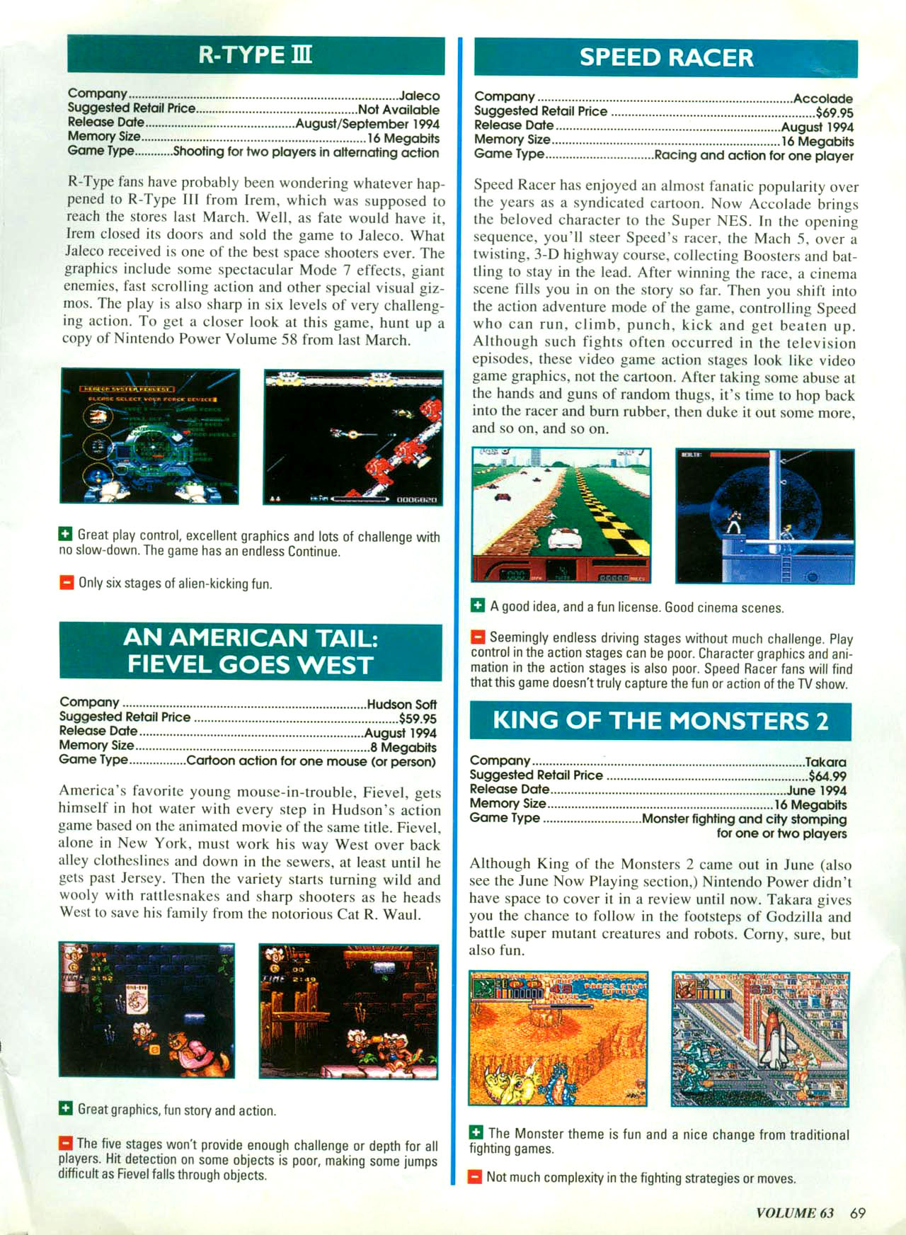 Read online Nintendo Power comic -  Issue #63 - 72