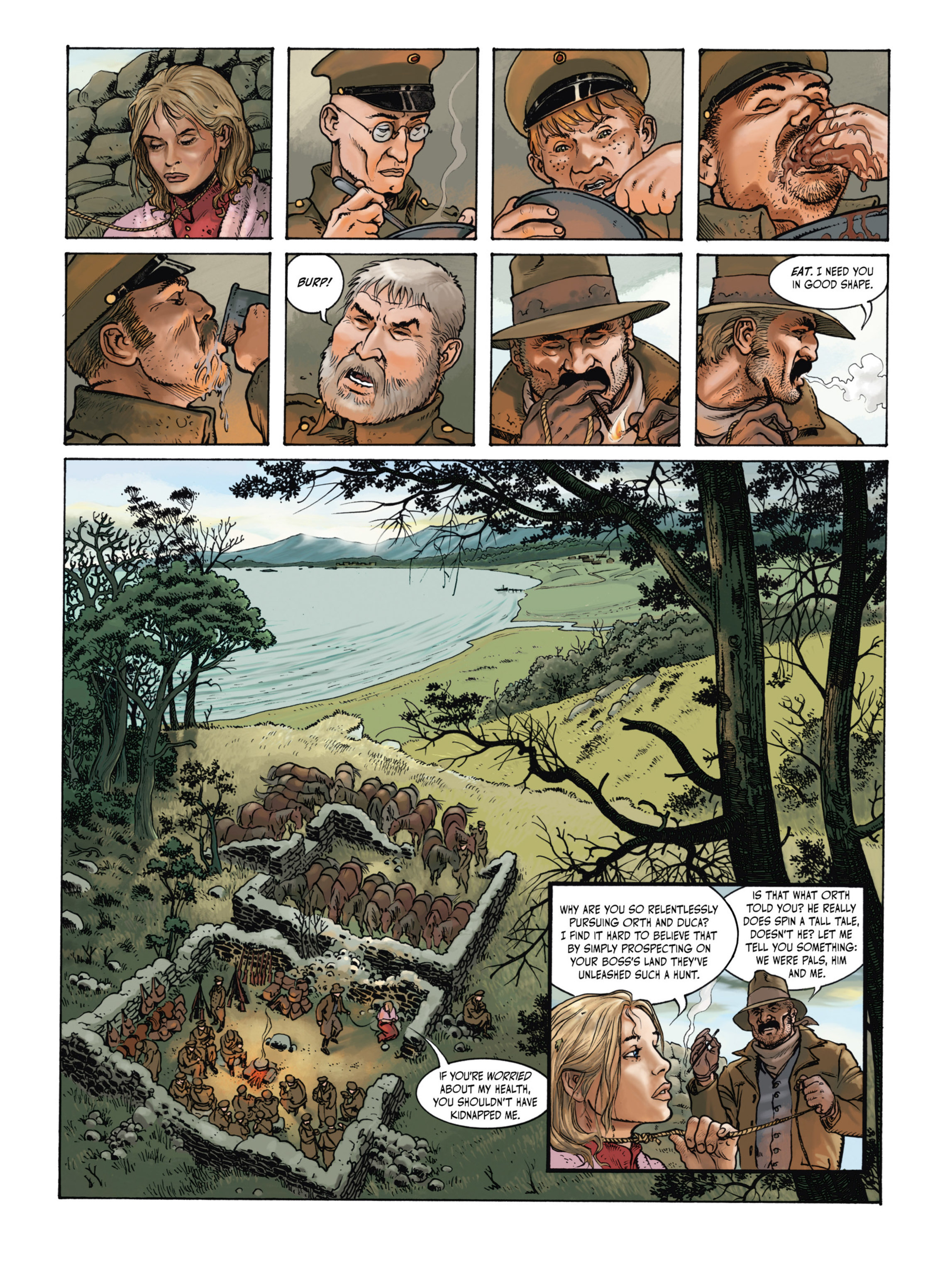 Read online Cape Horn comic -  Issue #3 - 11
