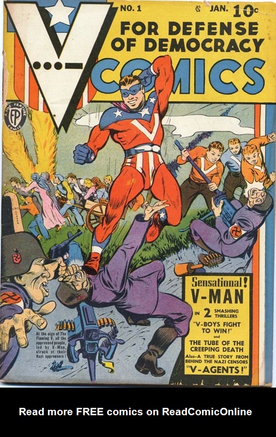 Read online V...- Comics comic -  Issue #1 - 1
