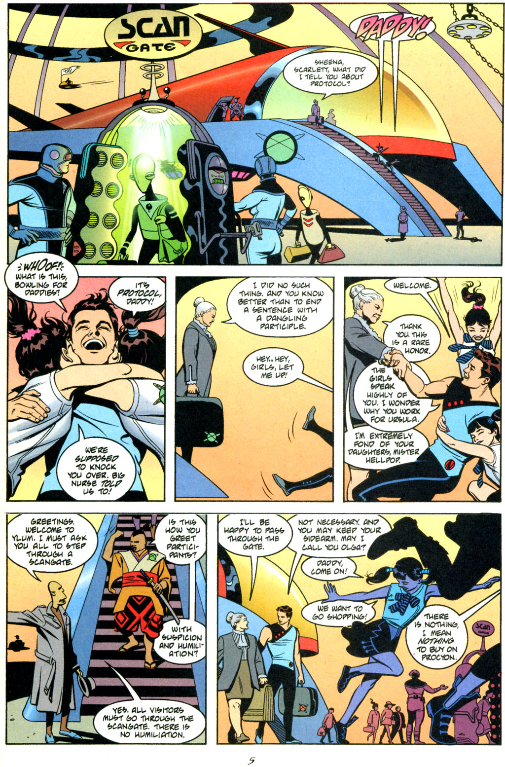 Read online Nexus: Executioner's Song comic -  Issue #4 - 7