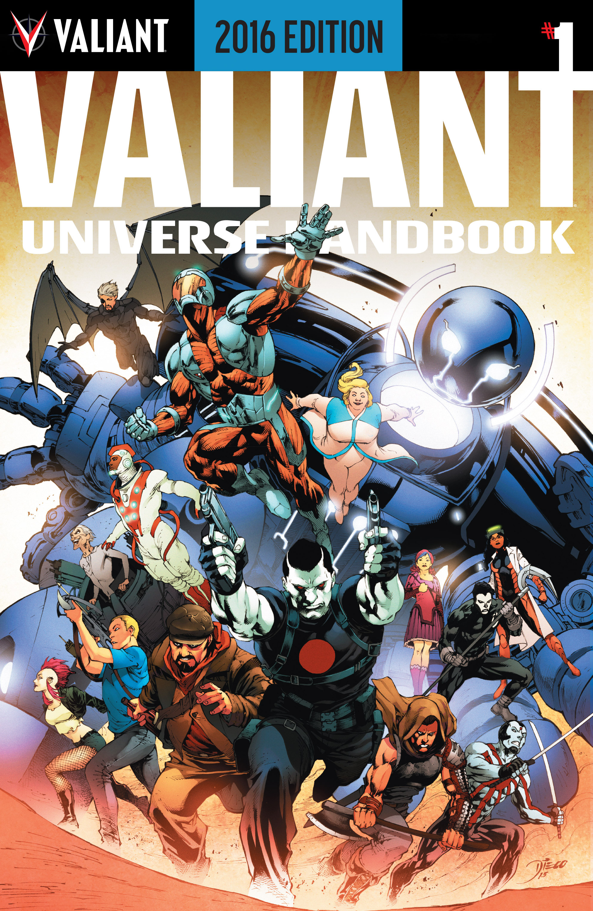 Read online Valiant Universe Handbook 2016 Edition comic -  Issue # Full - 1