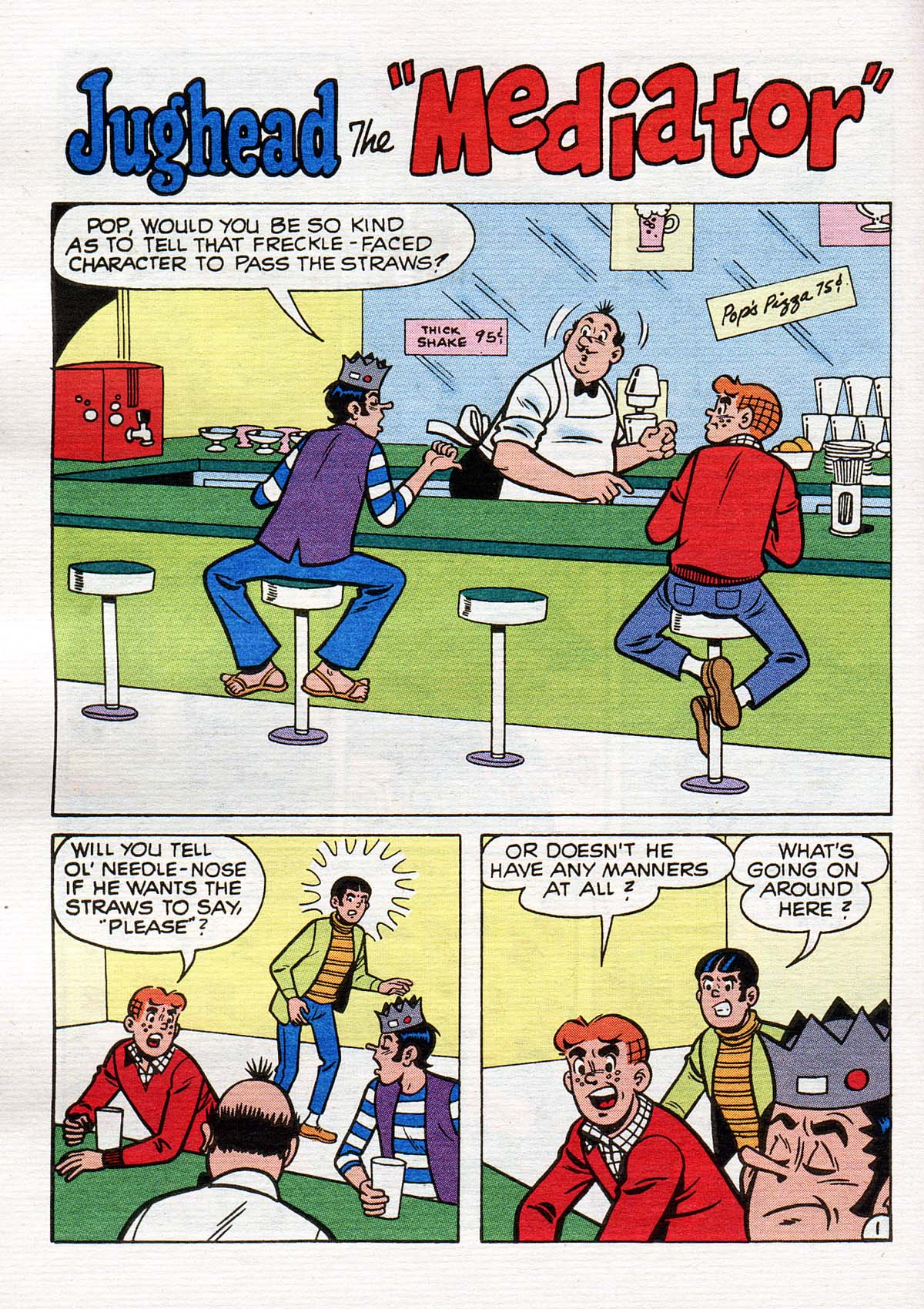 Read online Jughead's Double Digest Magazine comic -  Issue #102 - 133