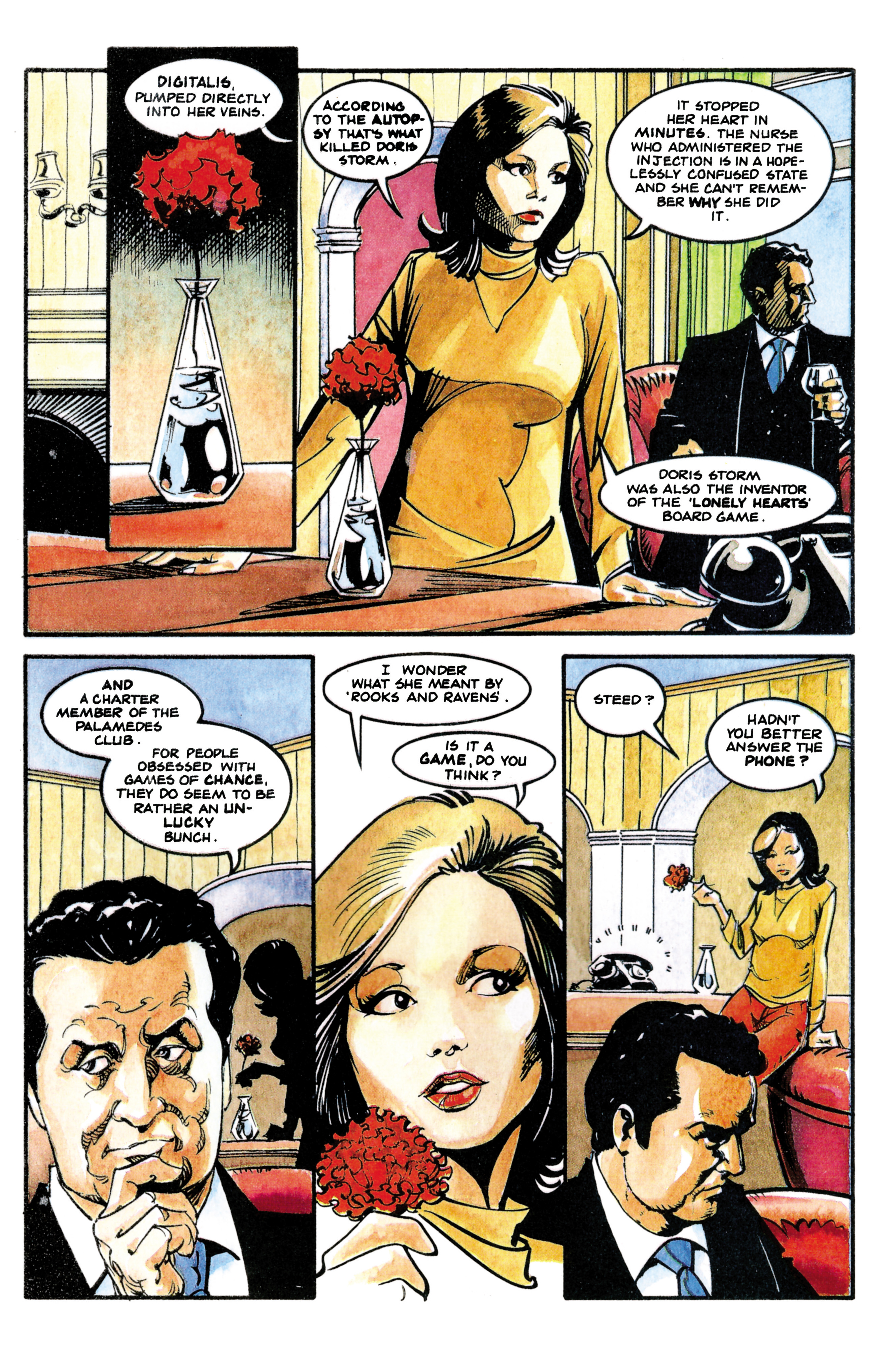 Read online Steed & Mrs. Peel: Golden Game comic -  Issue # Full - 36