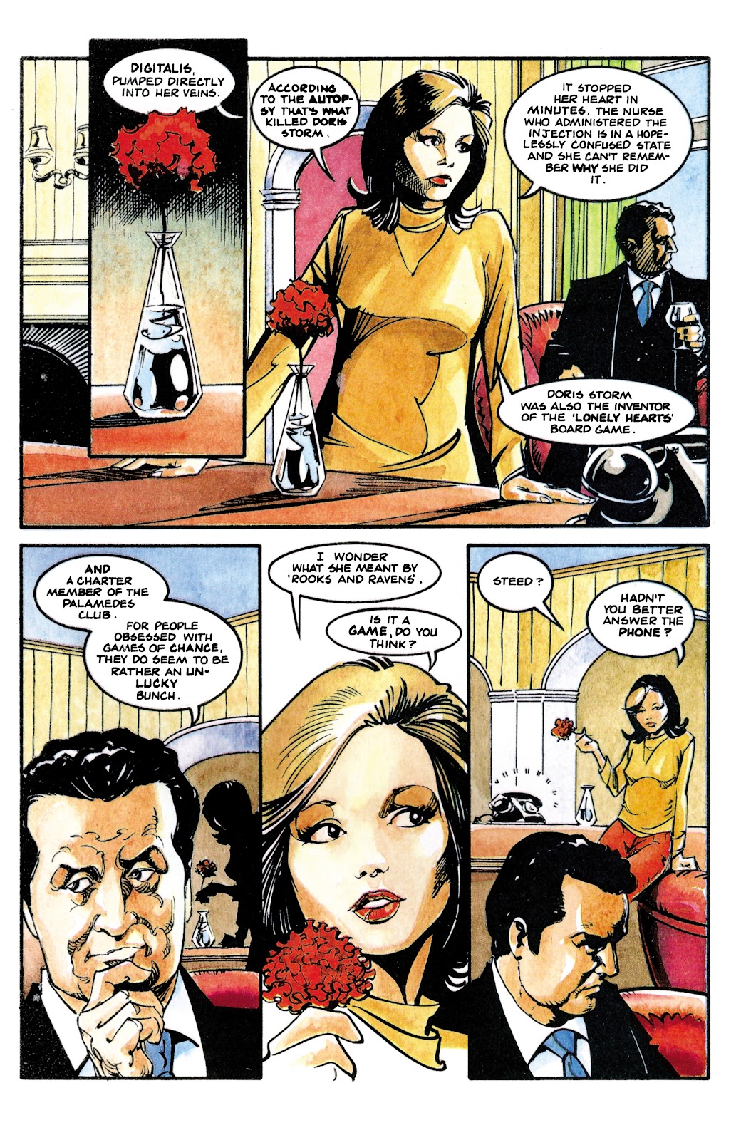 Steed & Mrs. Peel: Golden Game issue Full - Page 36
