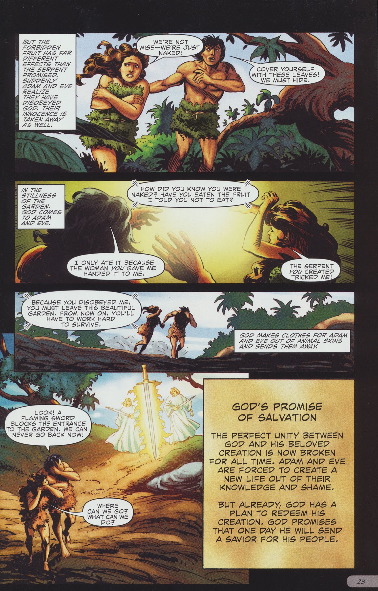 Read online The Action Bible comic -  Issue # TPB 1 - 27
