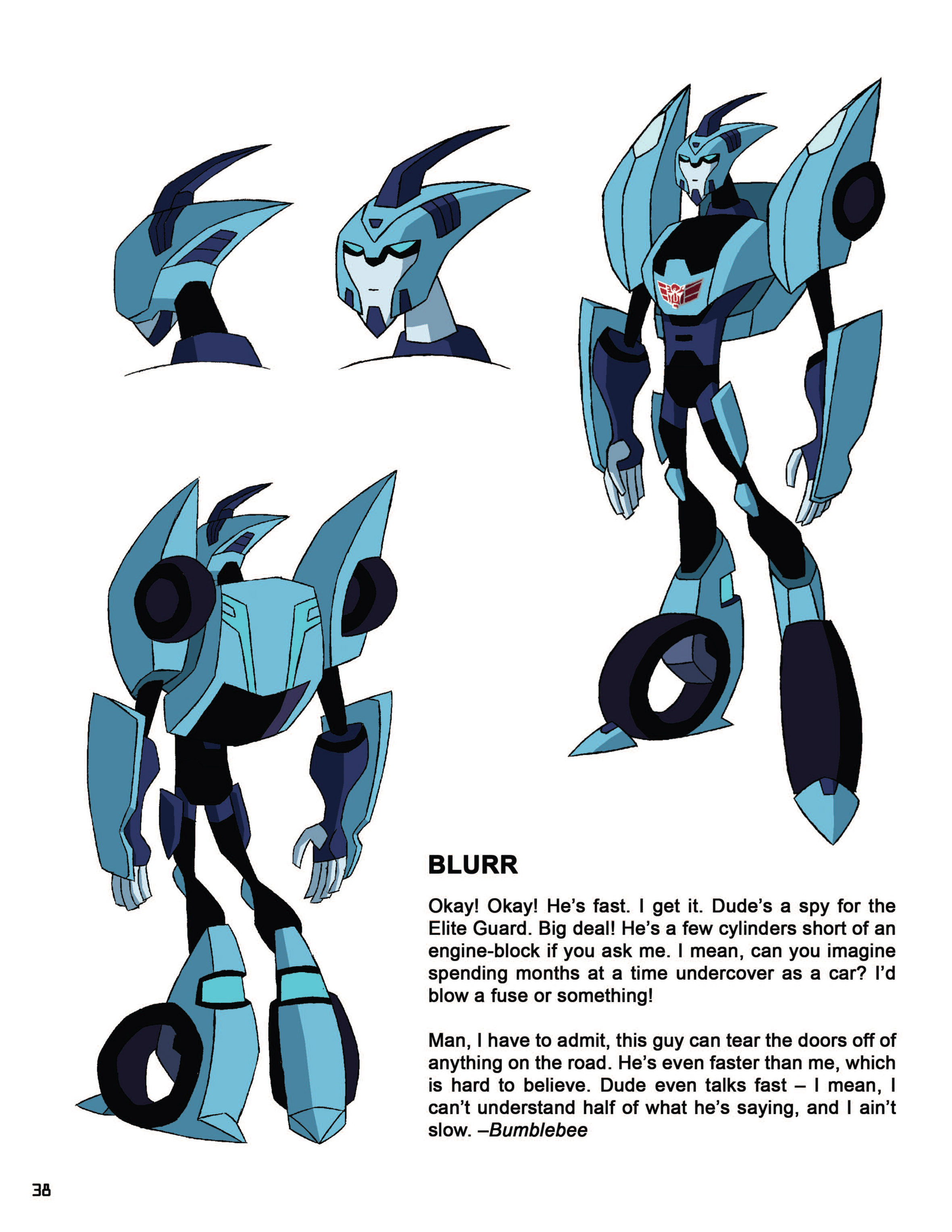 Read online Transformers Animated: The Allspark Almanac comic -  Issue # TPB 1 - 39