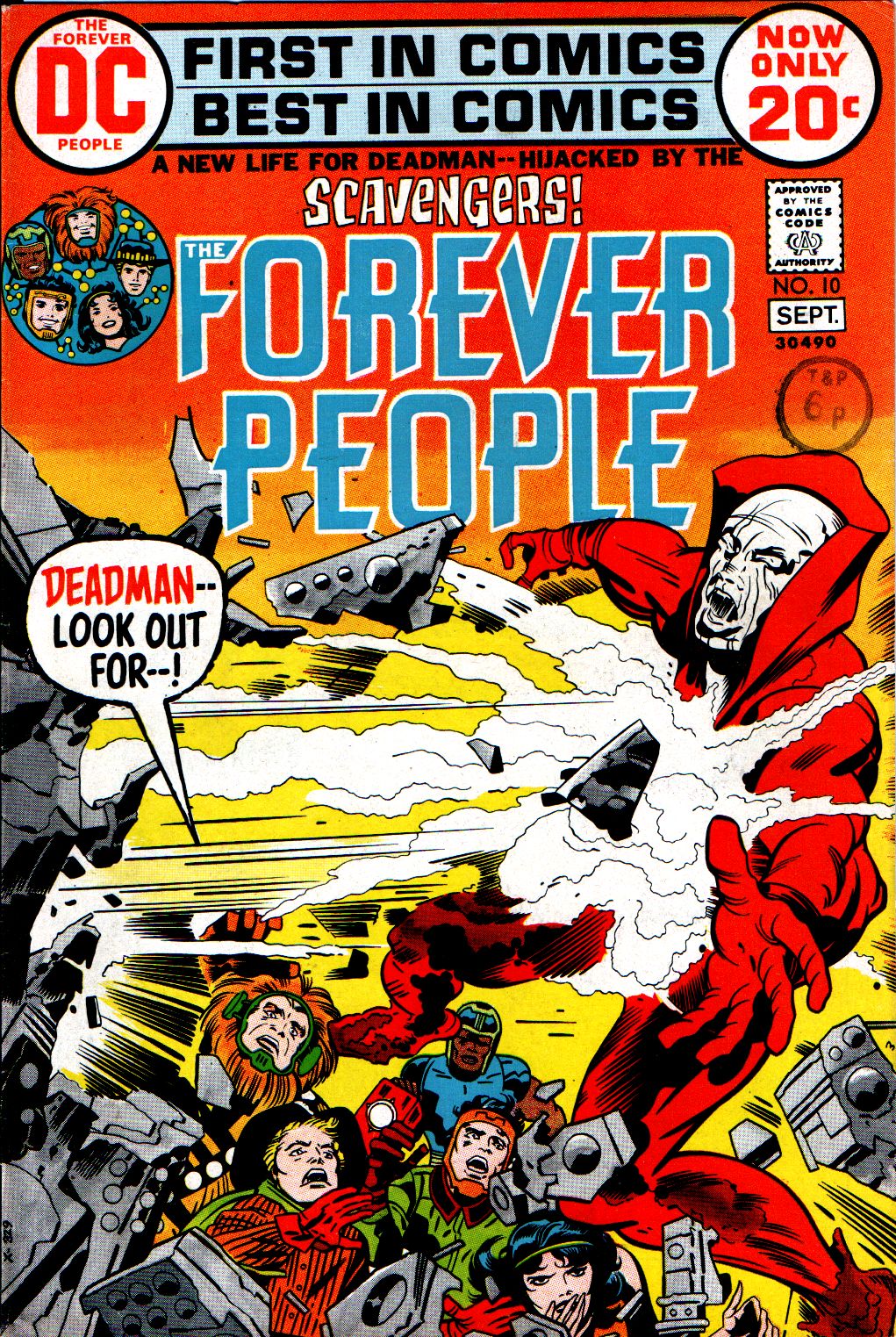 Read online Forever People (1971) comic -  Issue #10 - 1