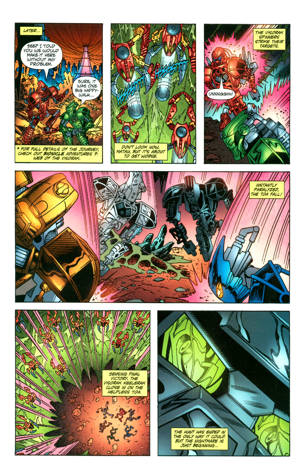 Read online Bionicle comic -  Issue #22 - 8