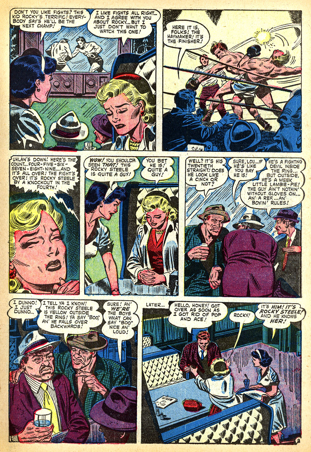 Read online Young Men comic -  Issue #22 - 24