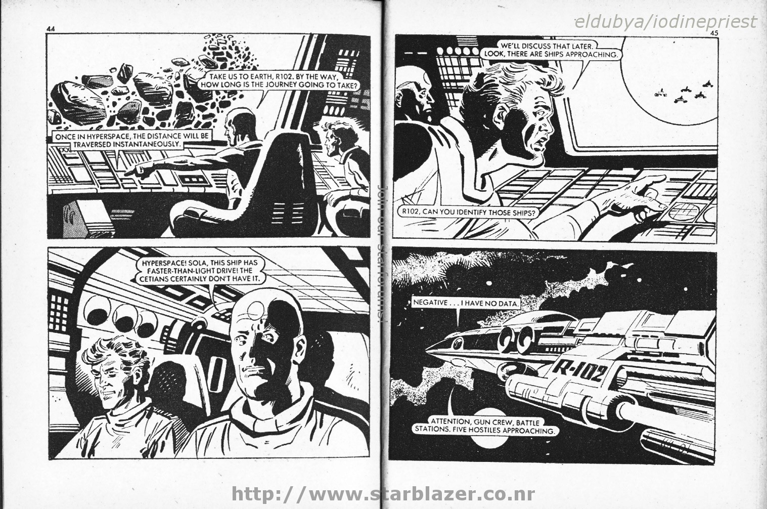 Read online Starblazer comic -  Issue #55 - 24
