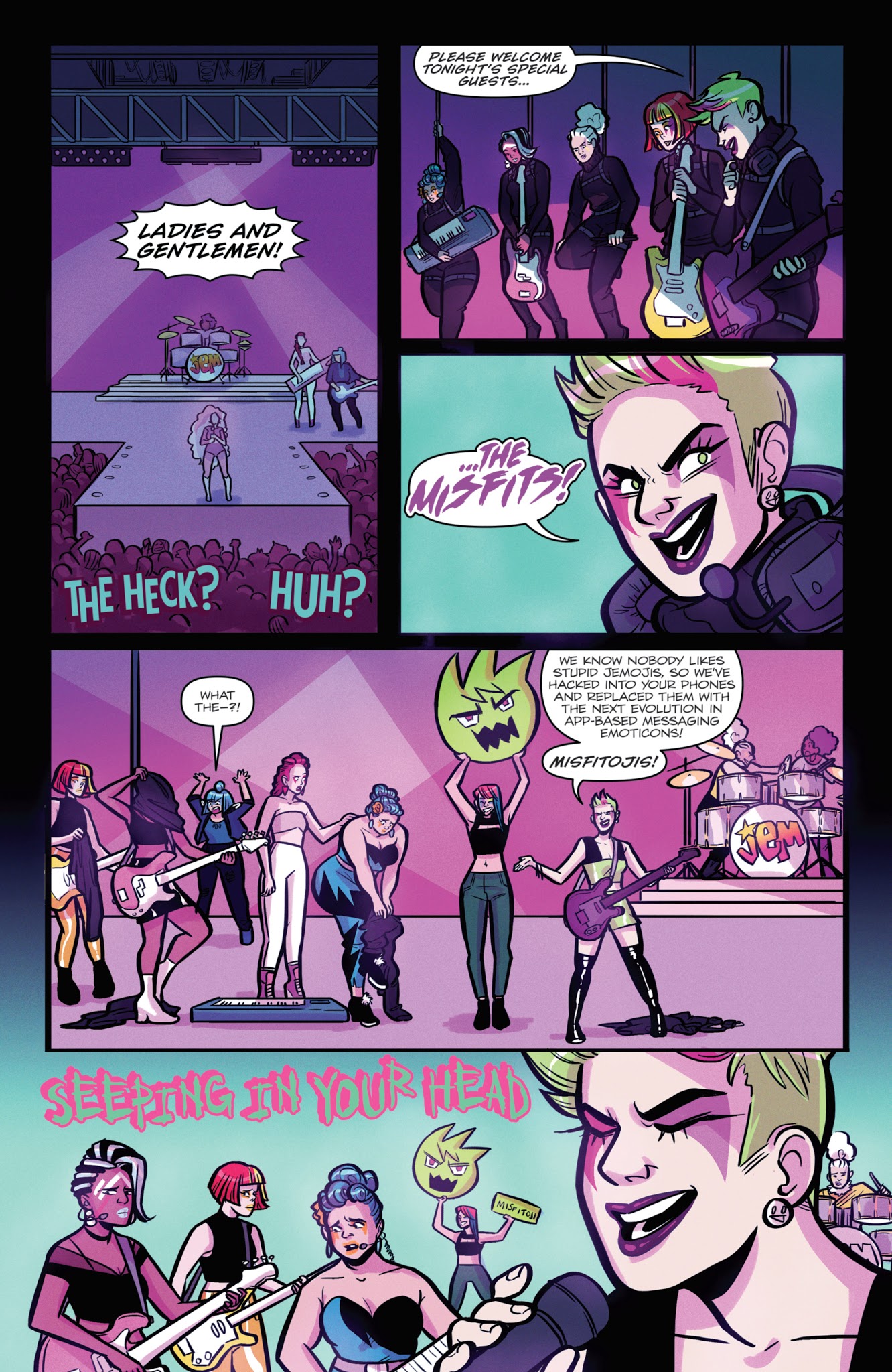 Read online Jem and the Holograms: Dimensions comic -  Issue #4 - 22