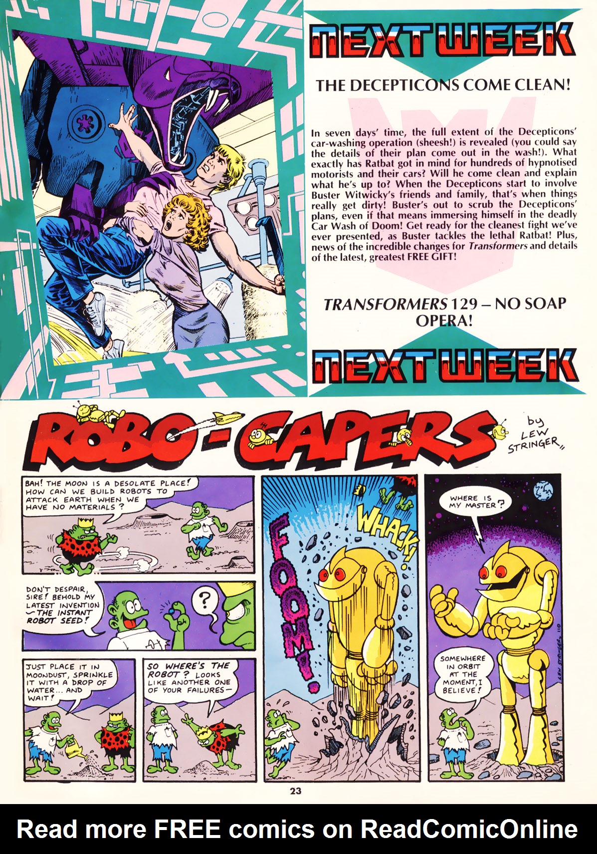 Read online The Transformers (UK) comic -  Issue #128 - 17
