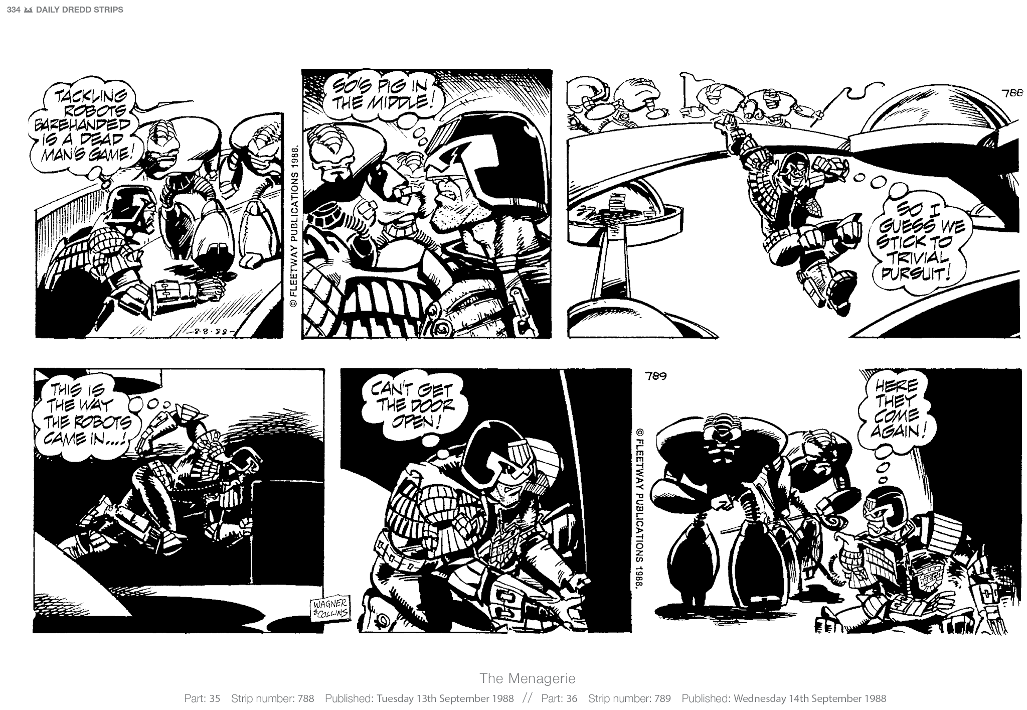 Read online Judge Dredd: The Daily Dredds comic -  Issue # TPB 2 - 337