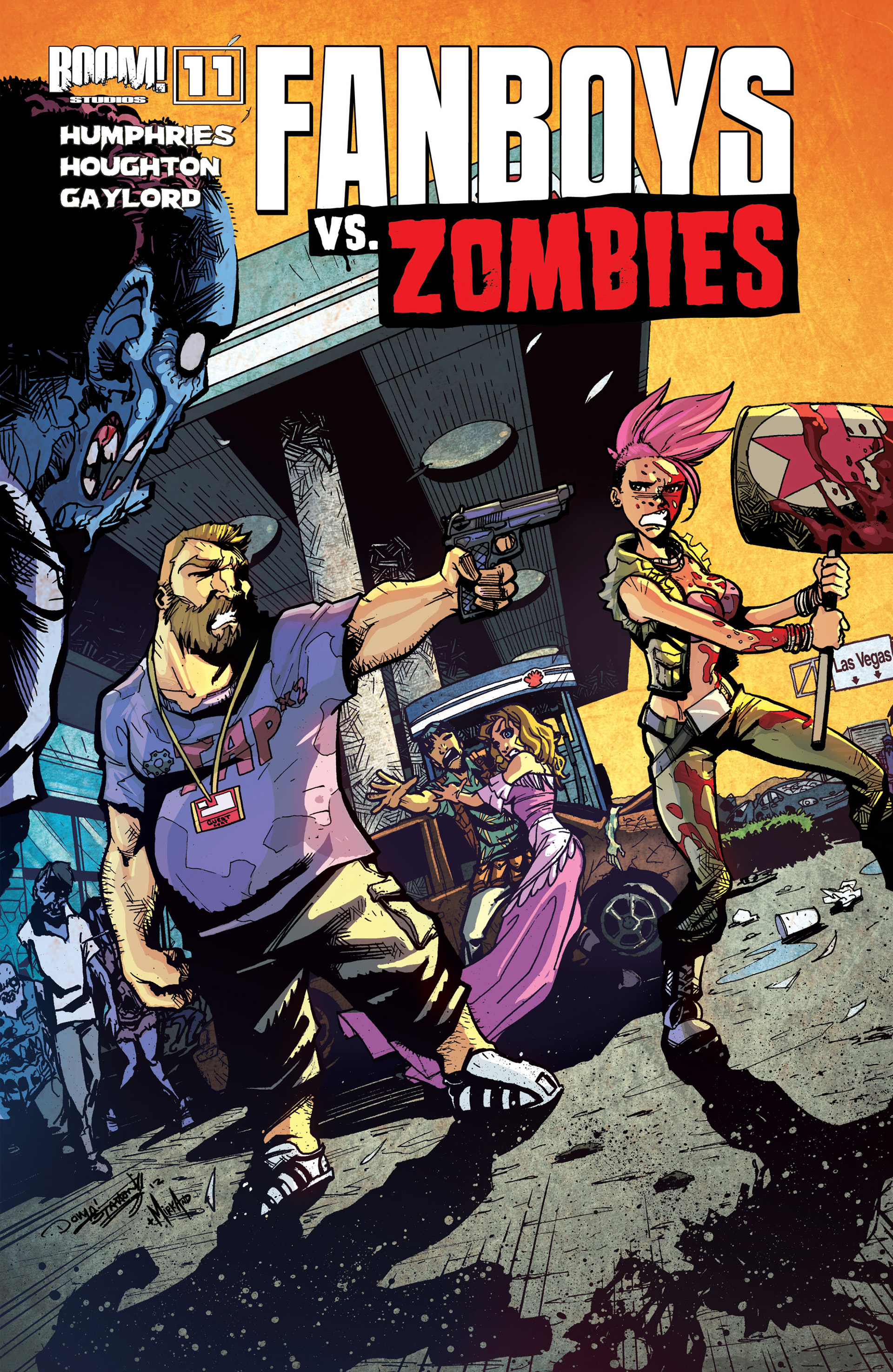 Read online Fanboys vs. Zombies comic -  Issue #11 - 2