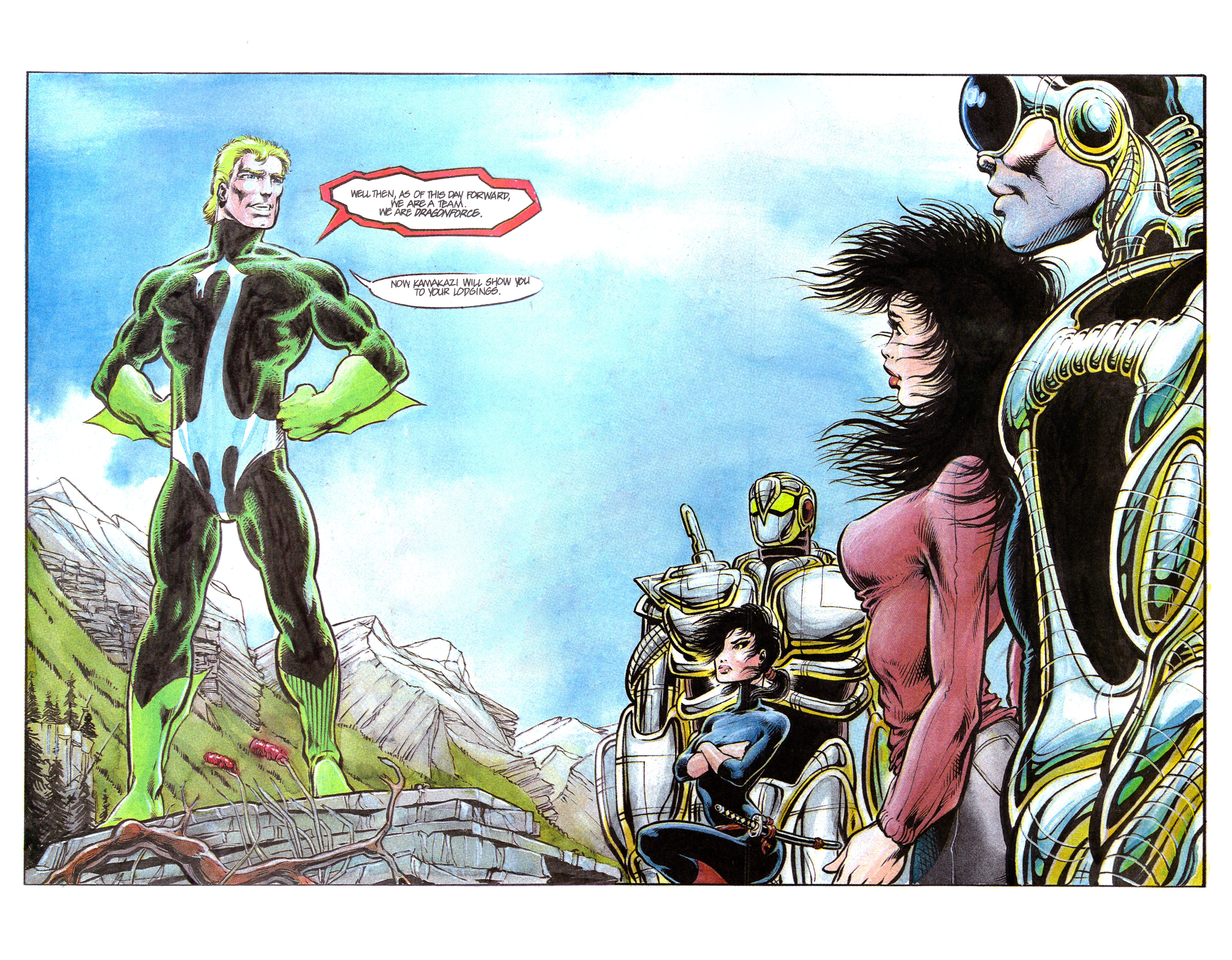 Read online Dragonforce comic -  Issue #1 - 18