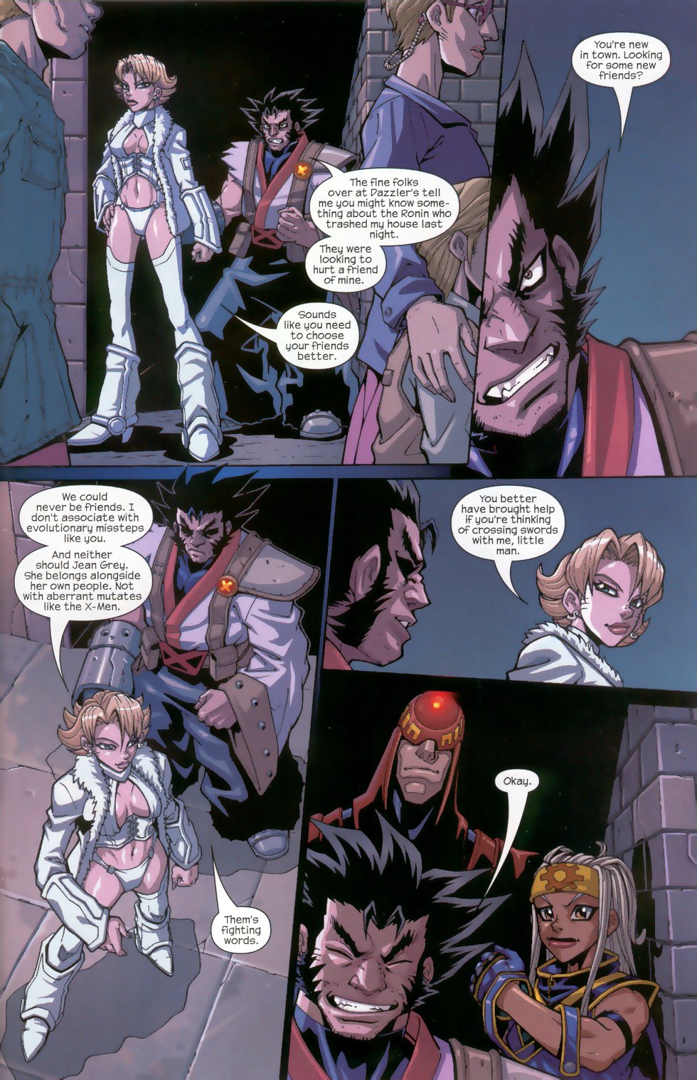 Read online X-Men: Ronin comic -  Issue #2 - 21