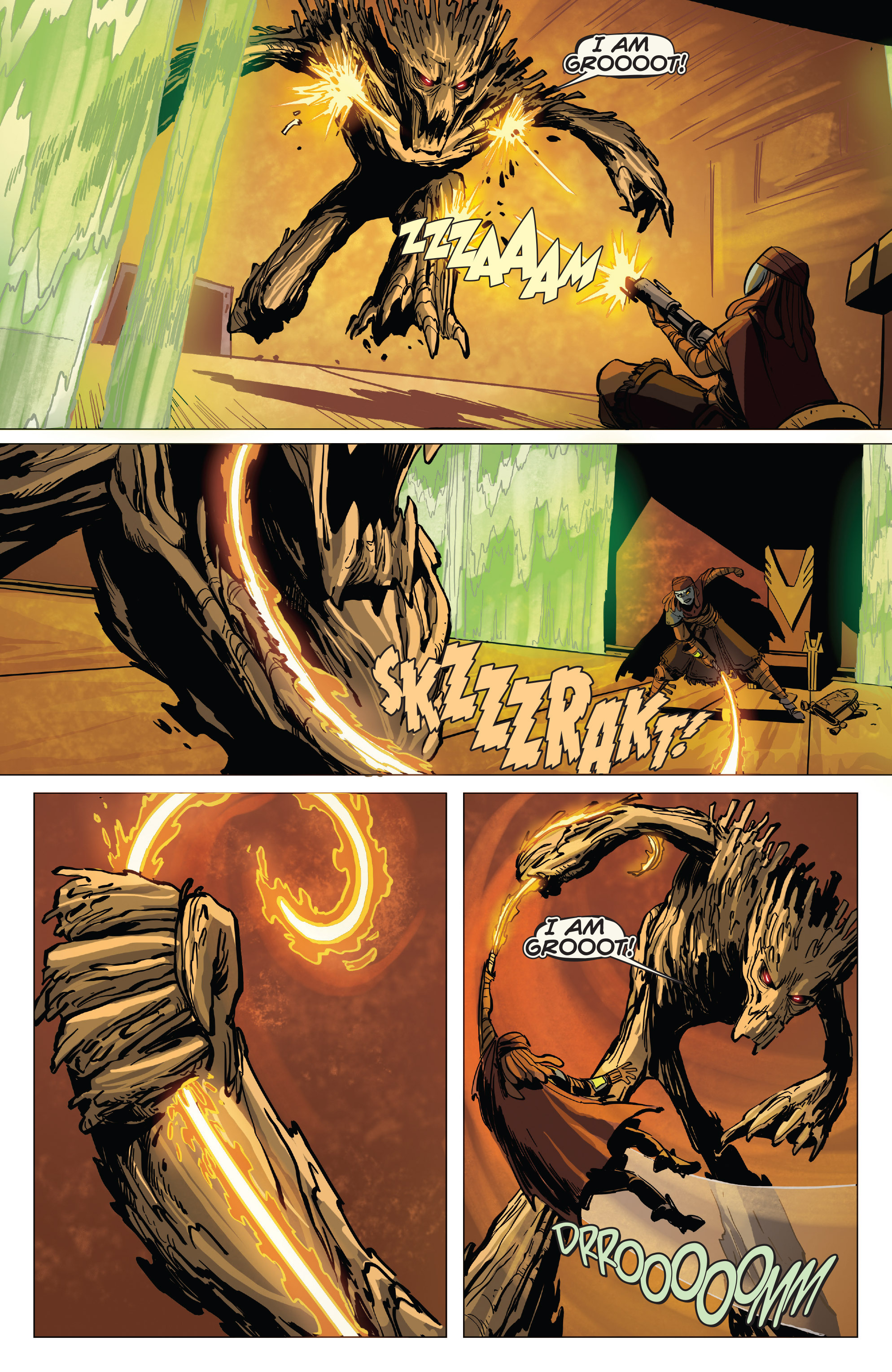Read online Groot comic -  Issue #5 - 16