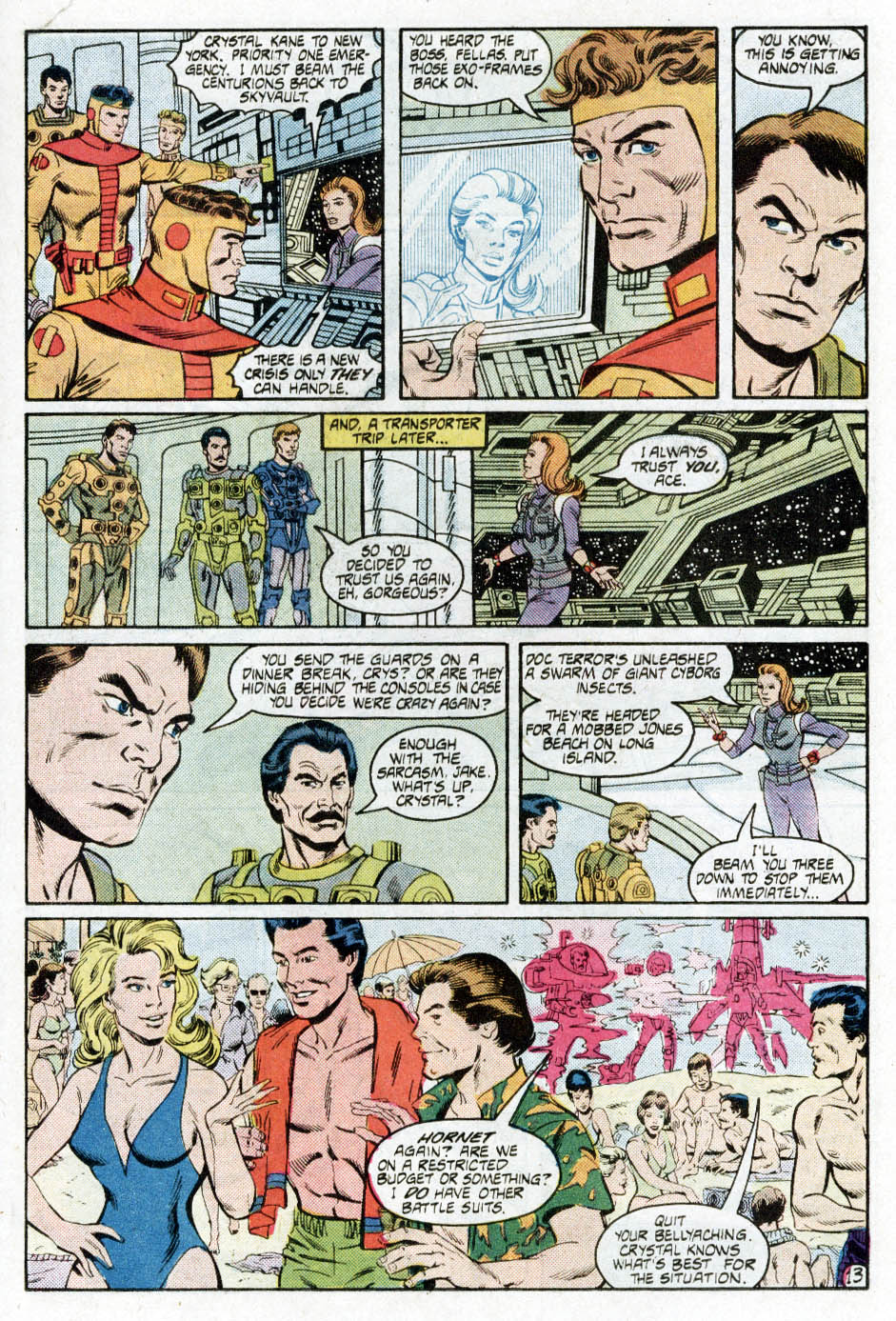 Read online Centurions comic -  Issue #4 - 14