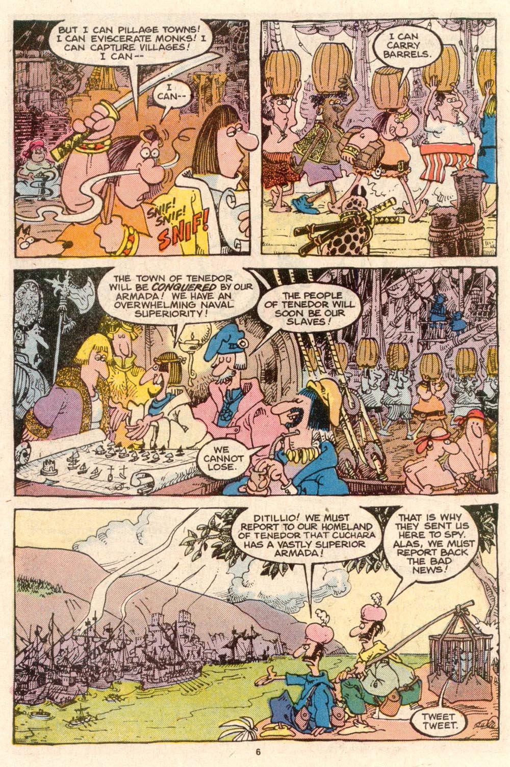 Read online Sergio Aragonés Groo the Wanderer comic -  Issue #54 - 6