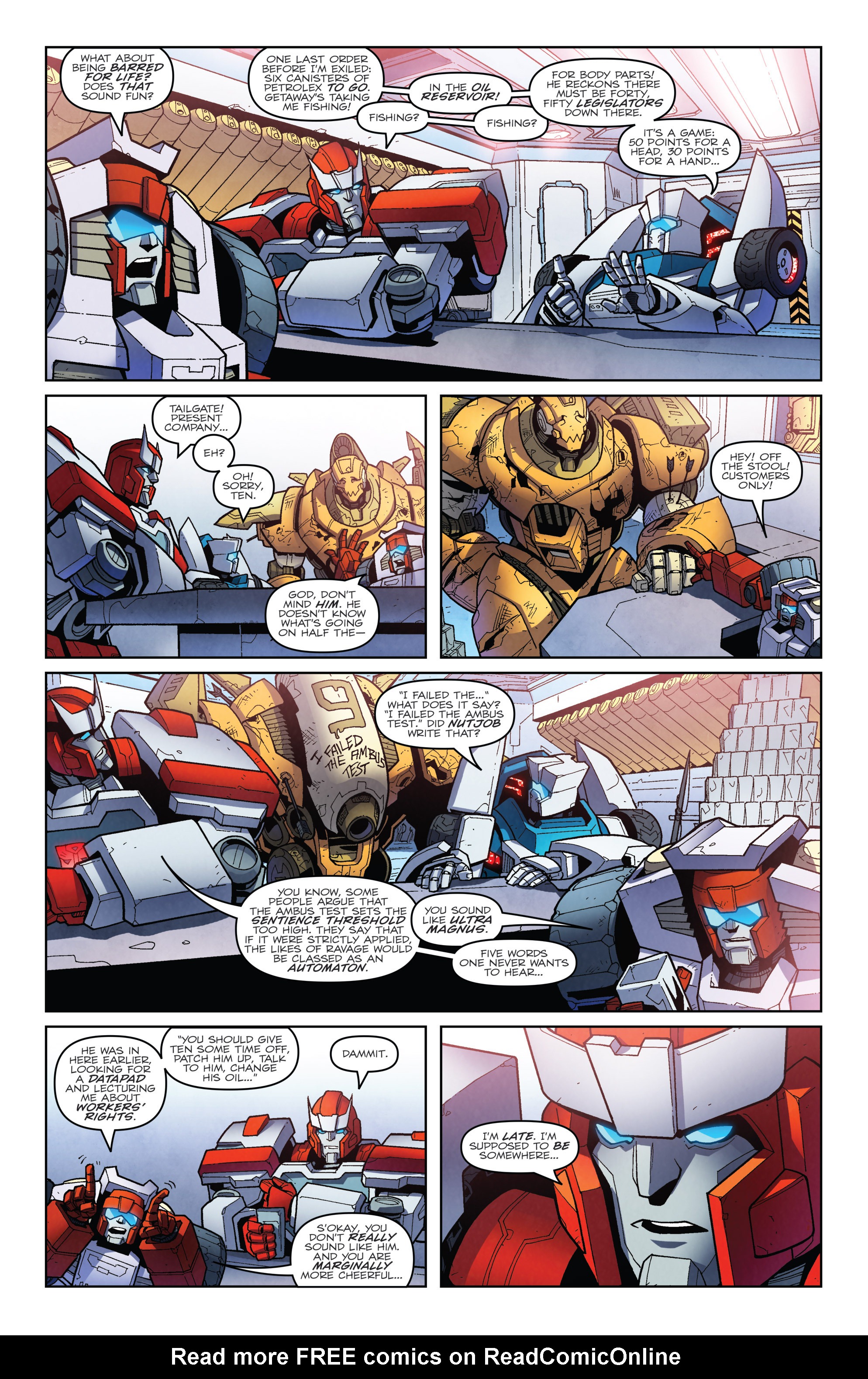 Read online The Transformers: More Than Meets The Eye comic -  Issue #40 - 8
