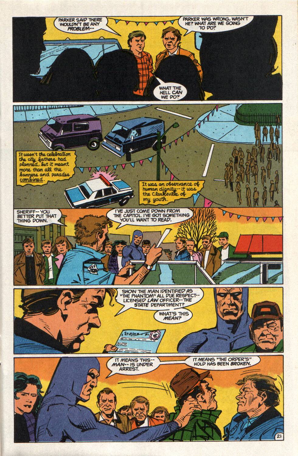 Read online The Phantom (1989) comic -  Issue #5 - 22