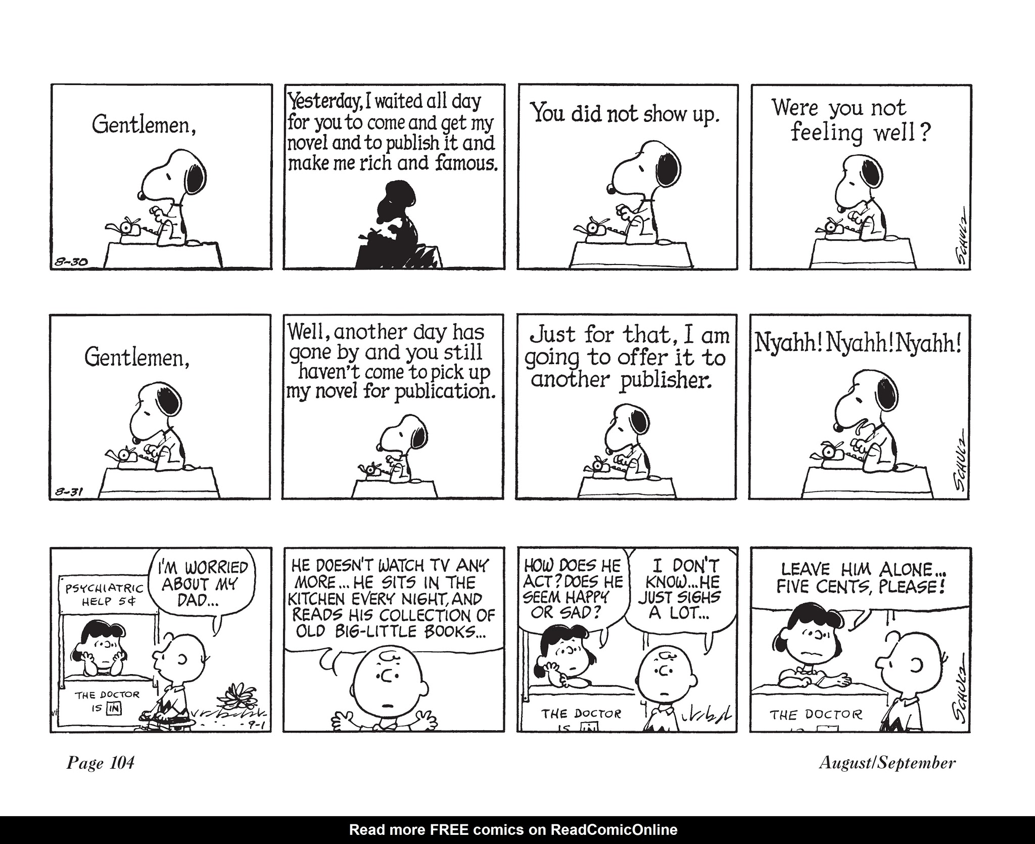 Read online The Complete Peanuts comic -  Issue # TPB 12 - 118