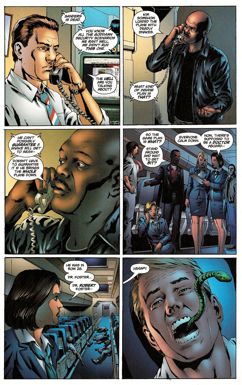 Read online Snakes on a Plane comic -  Issue #2 - 11