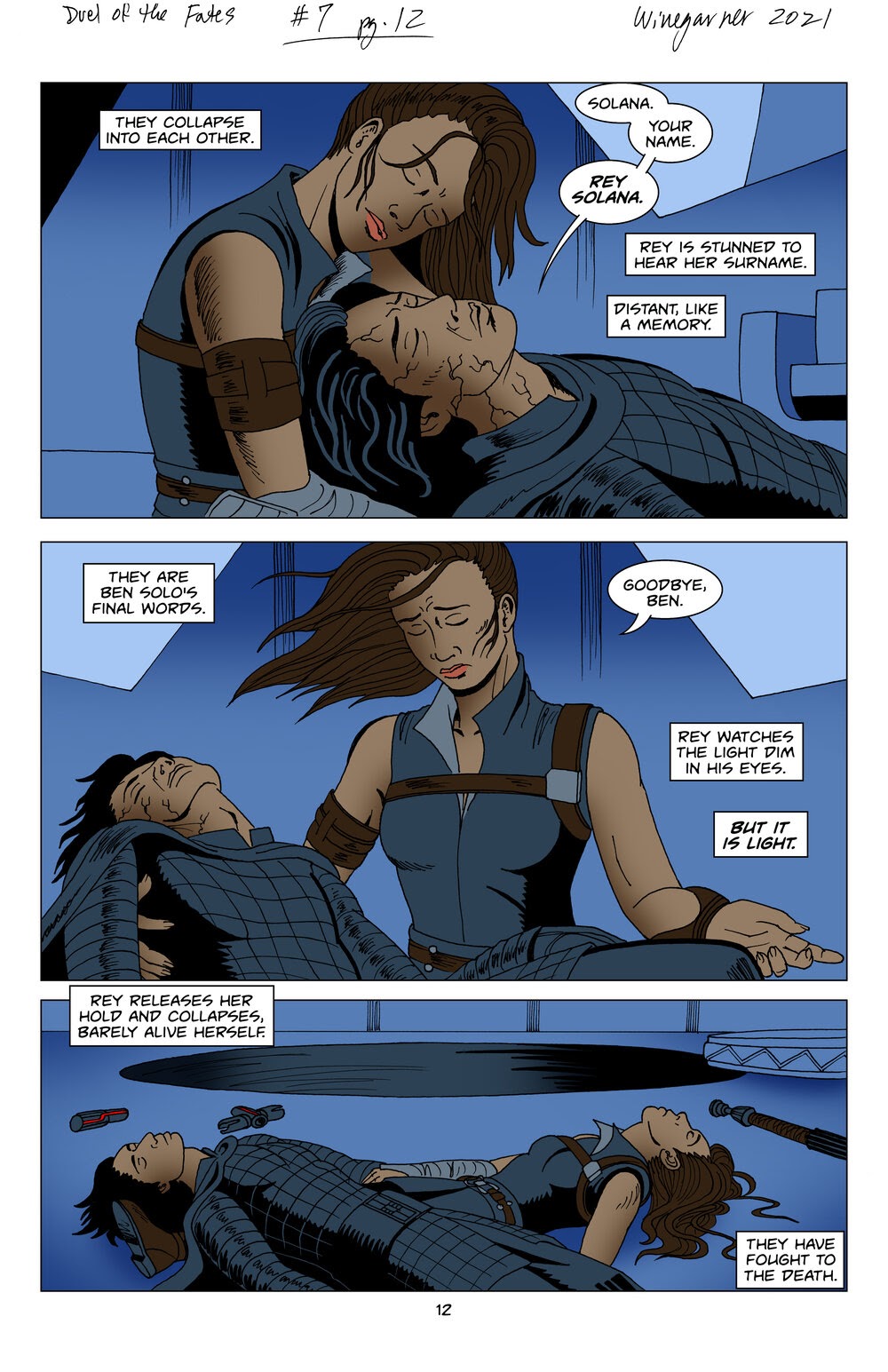 Read online Star Wars: Duel of the Fates comic -  Issue #7 - 13