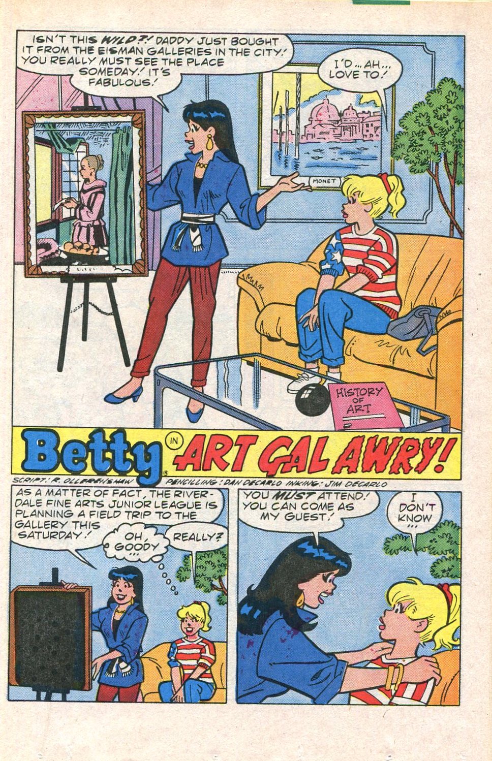 Read online Betty and Veronica (1987) comic -  Issue #7 - 21