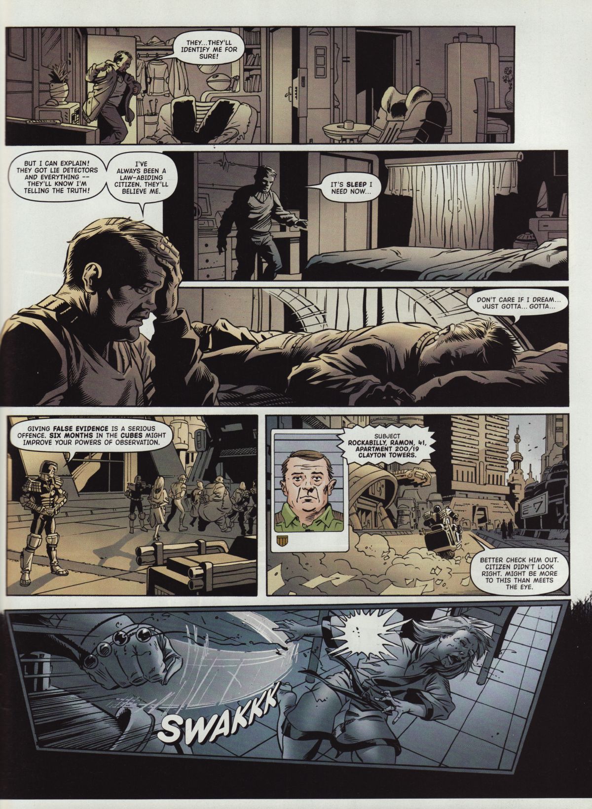 Read online Judge Dredd Megazine (Vol. 5) comic -  Issue #226 - 11