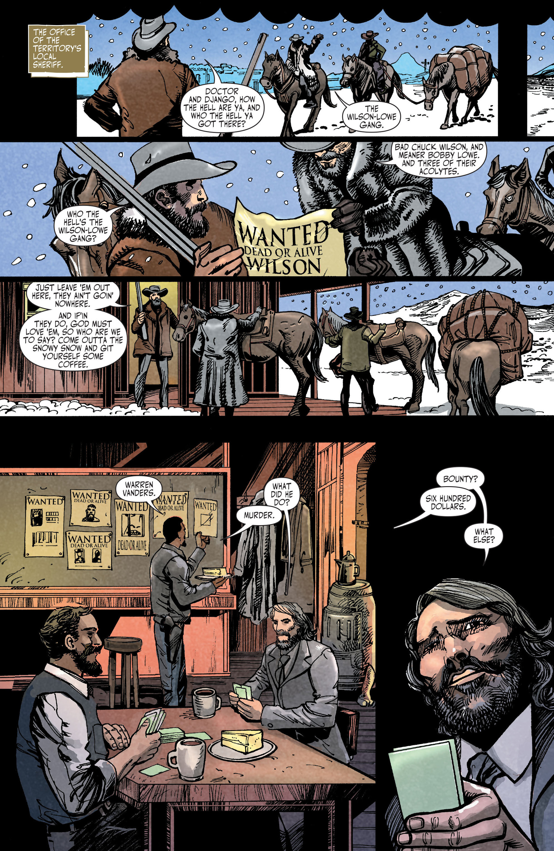 Read online Django Unchained comic -  Issue #3 - 12