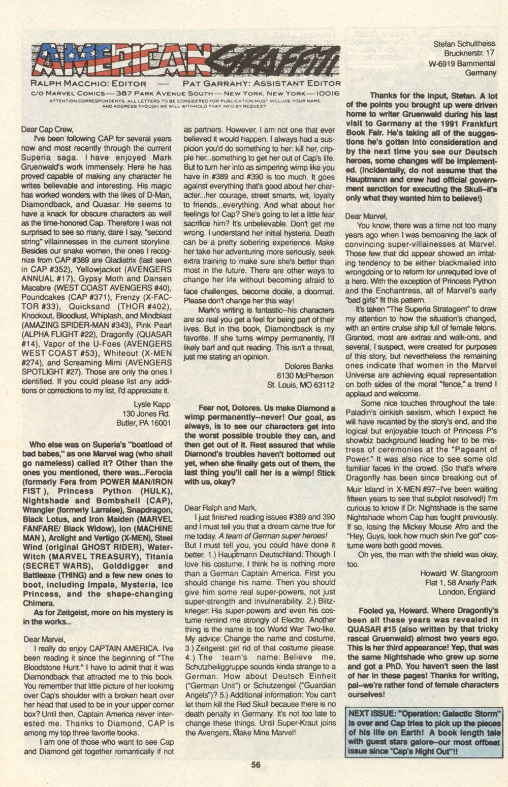 Read online Captain America (1968) comic -  Issue #400 - 54