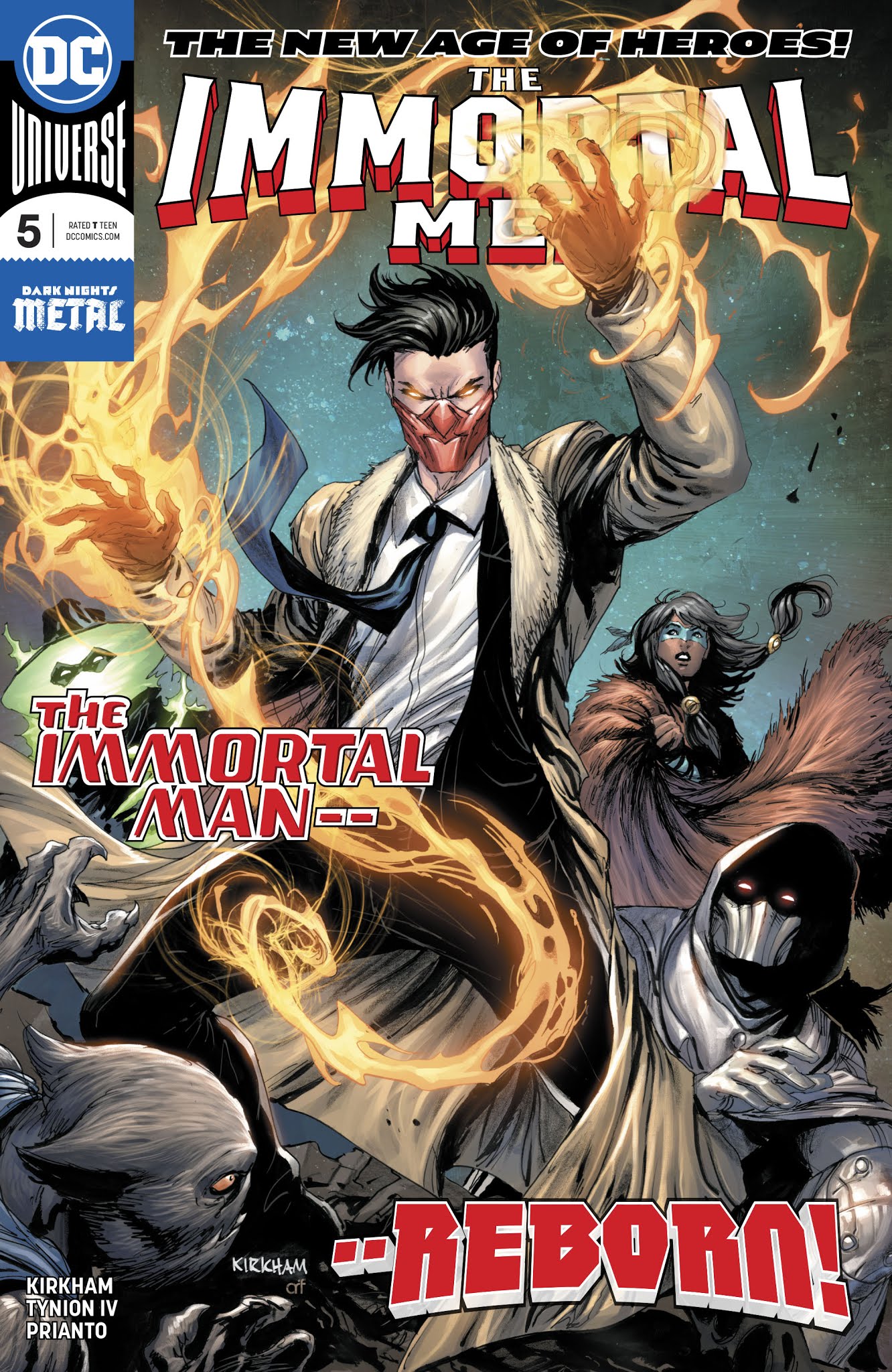 Read online The Immortal Men comic -  Issue #5 - 1