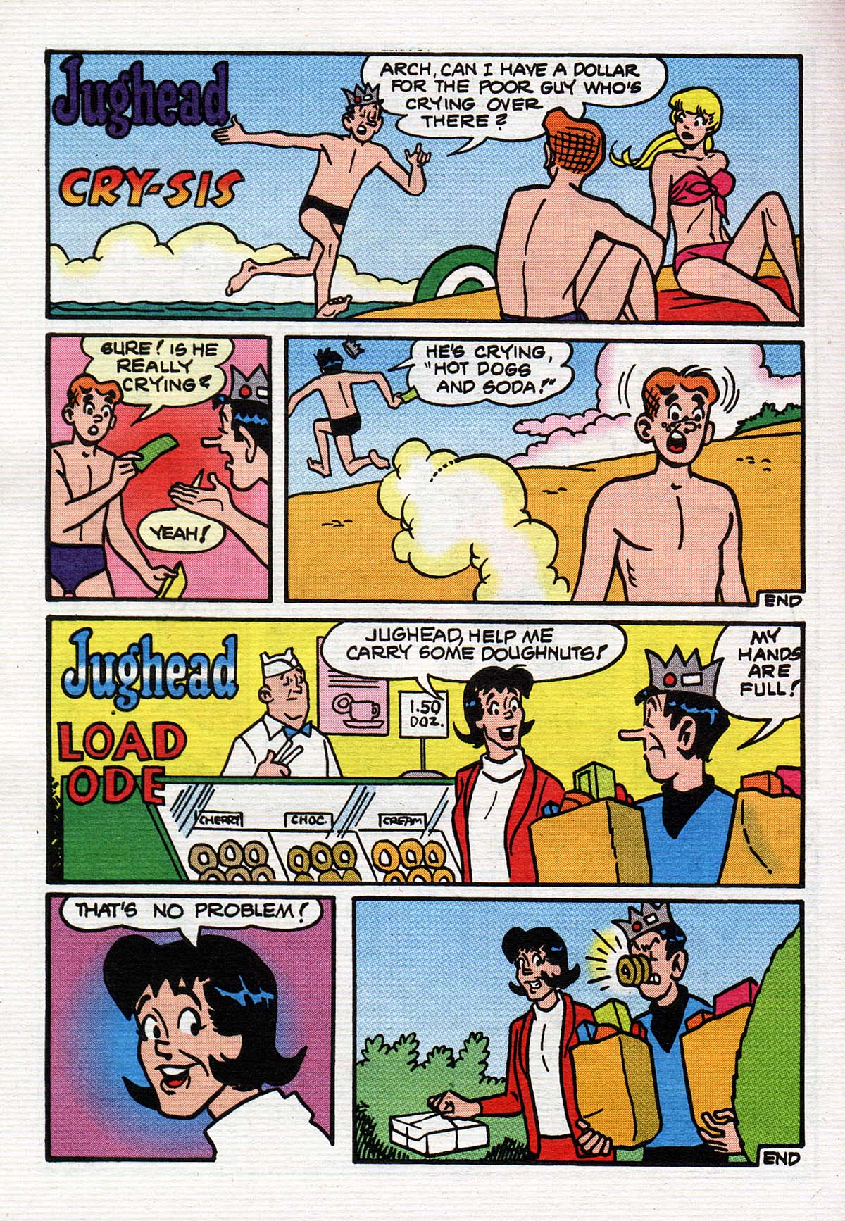 Read online Jughead's Double Digest Magazine comic -  Issue #106 - 148