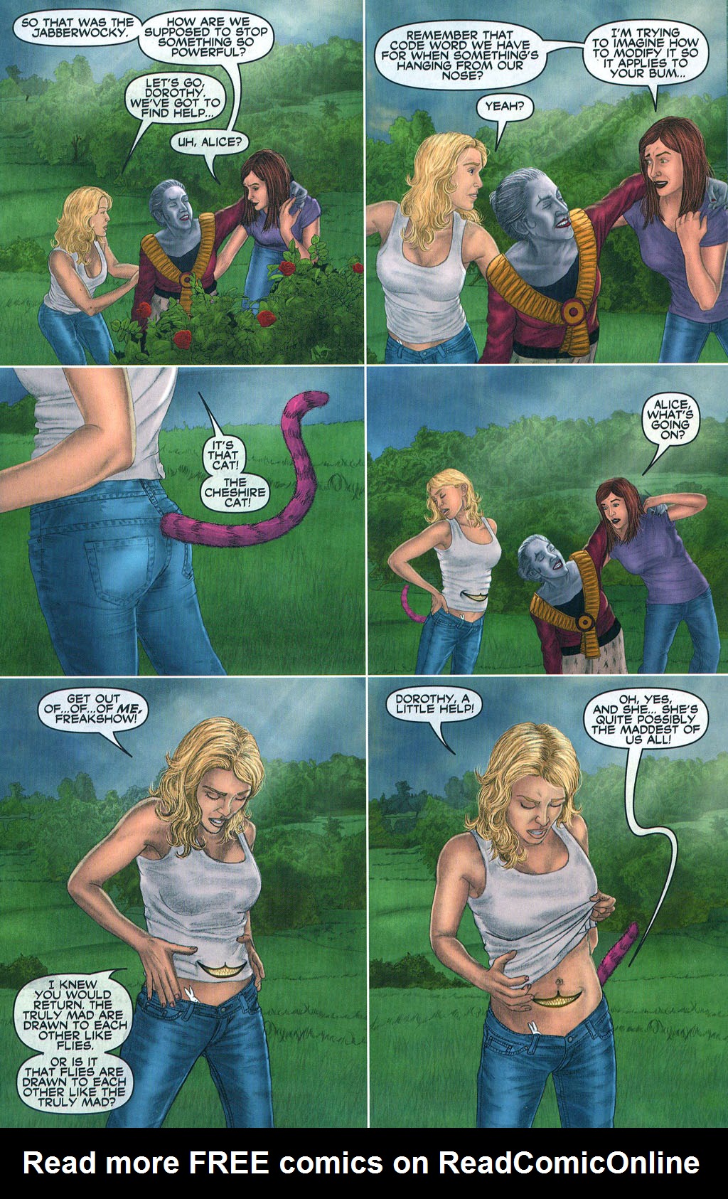 Read online The Oz/Wonderland Chronicles comic -  Issue #3 - 17