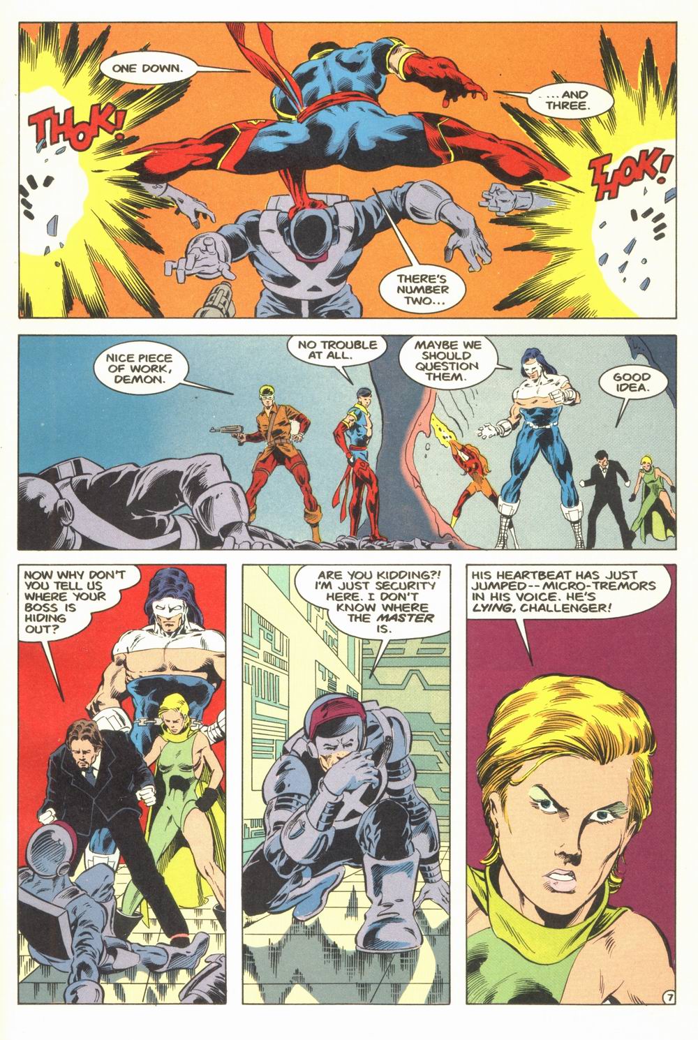 Read online Justice Machine featuring The Elementals comic -  Issue #1 - 8