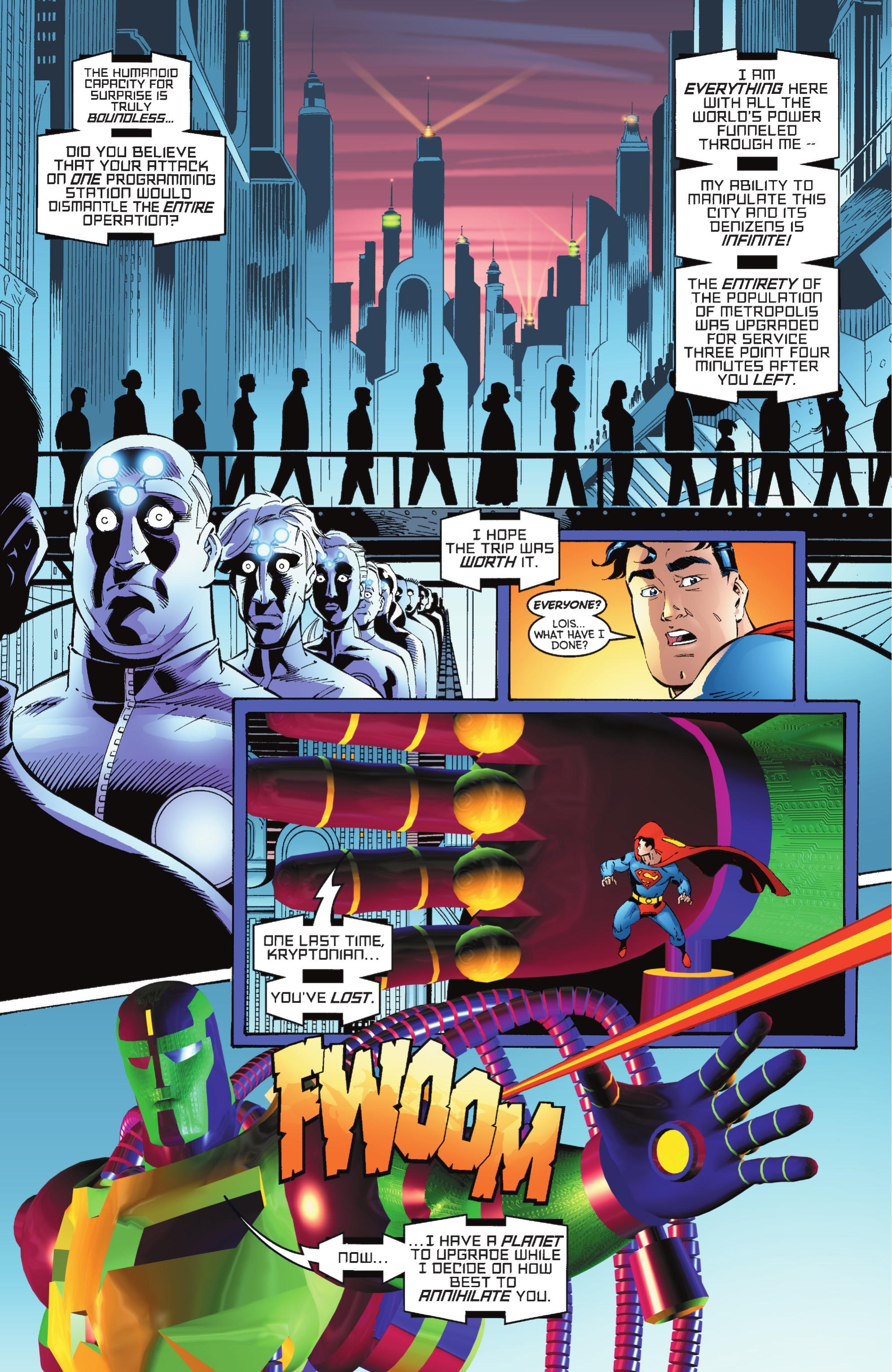 Read online Superman vs. Brainiac comic -  Issue # TPB (Part 2) - 72