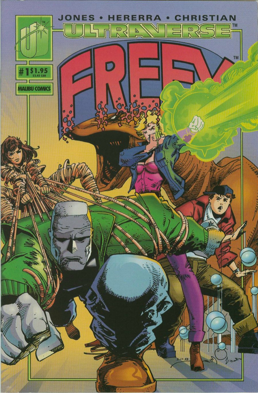 Read online Freex comic -  Issue #1 - 1