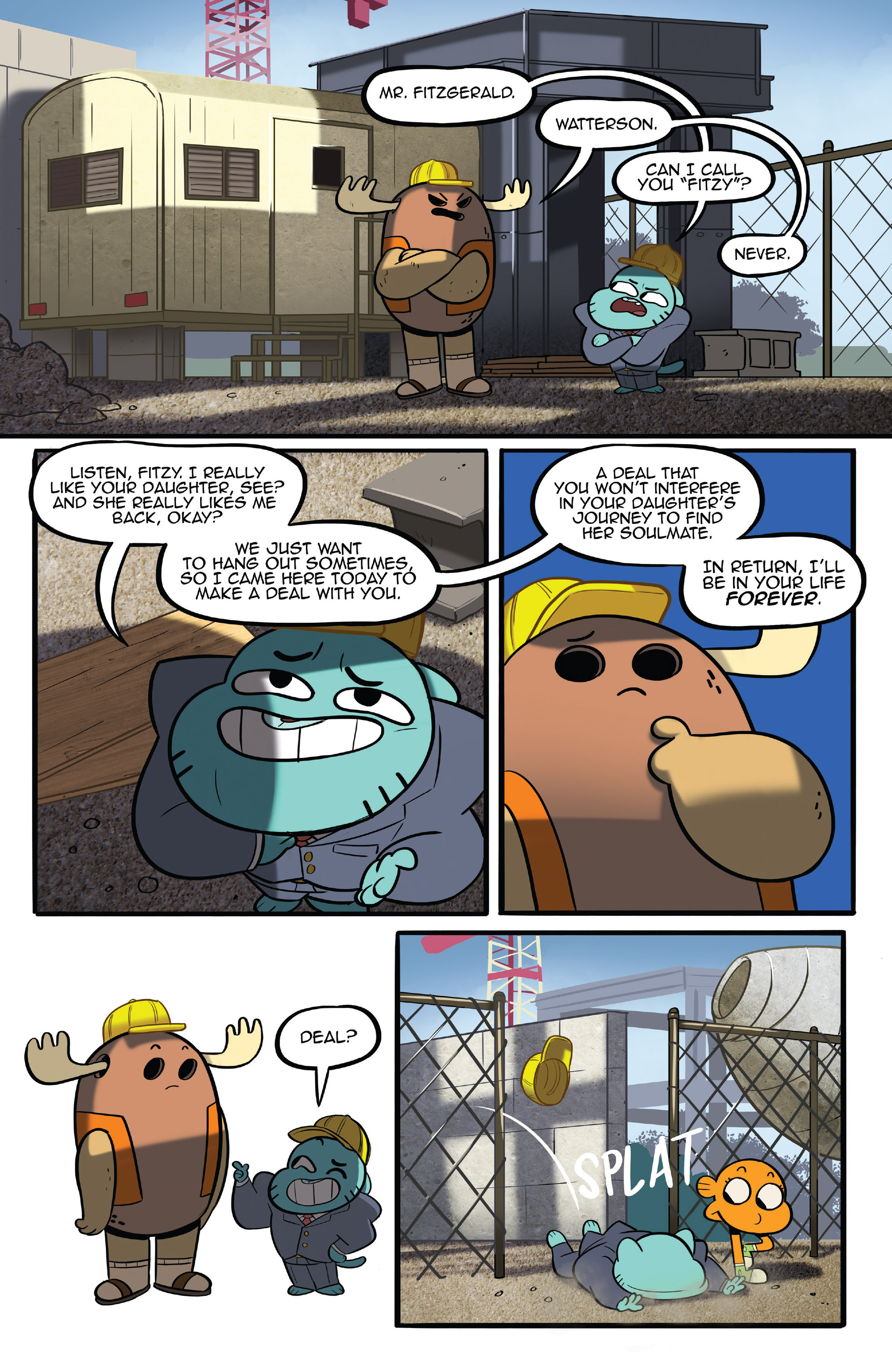 Read online The Amazing World of Gumball comic -  Issue #6 - 12