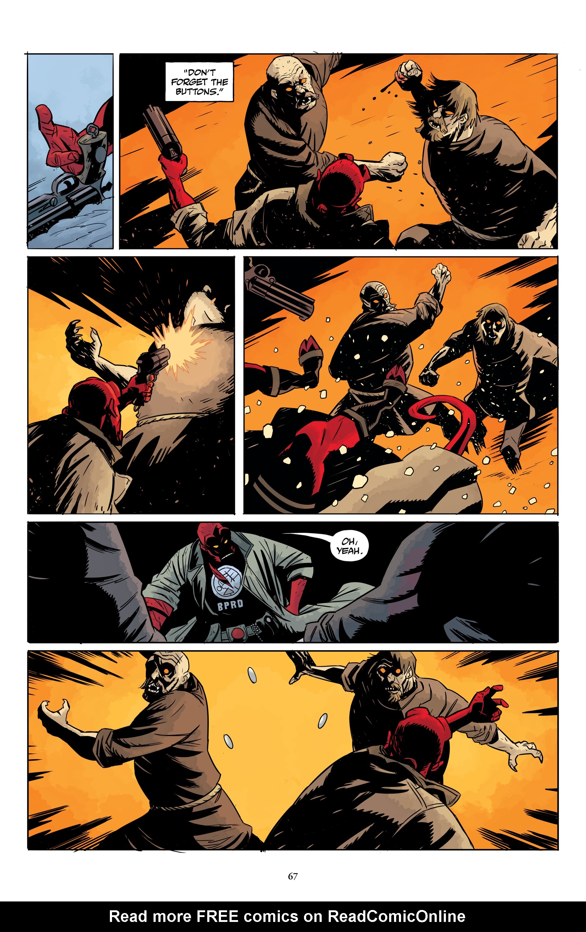 Read online Hellboy and the B.P.R.D.: The Return of Effie Kolb and Others comic -  Issue # TPB (Part 1) - 69