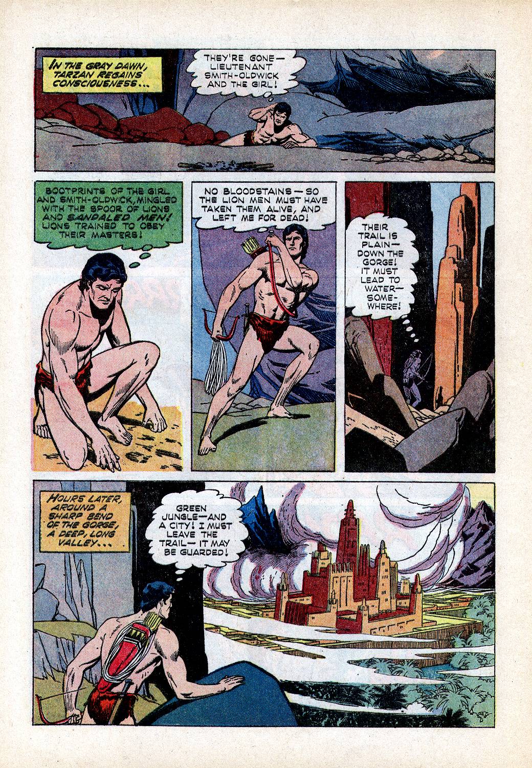 Read online Tarzan (1962) comic -  Issue #164 - 8